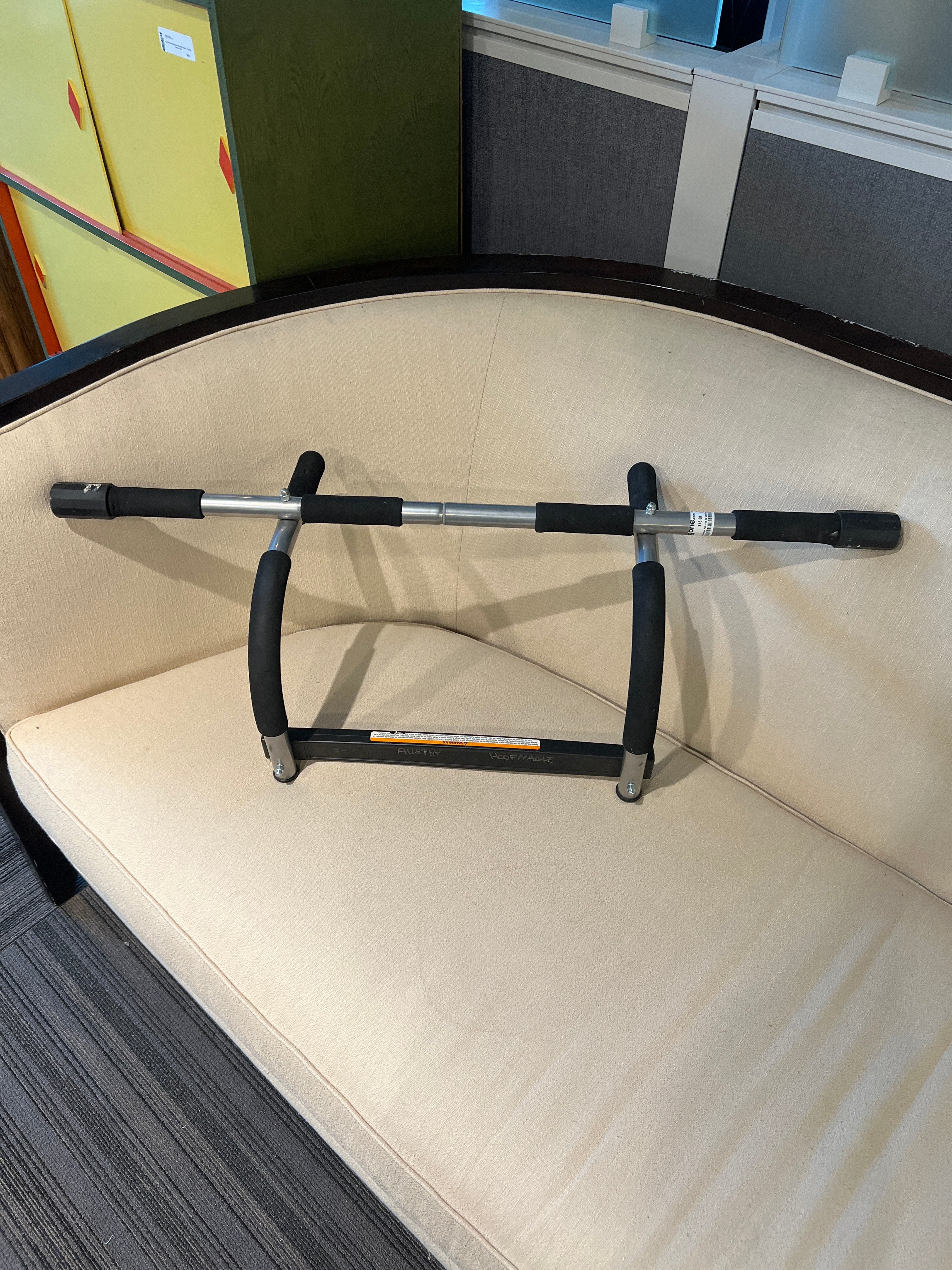 Home Gym Pull-Up Bar with Foam Grips