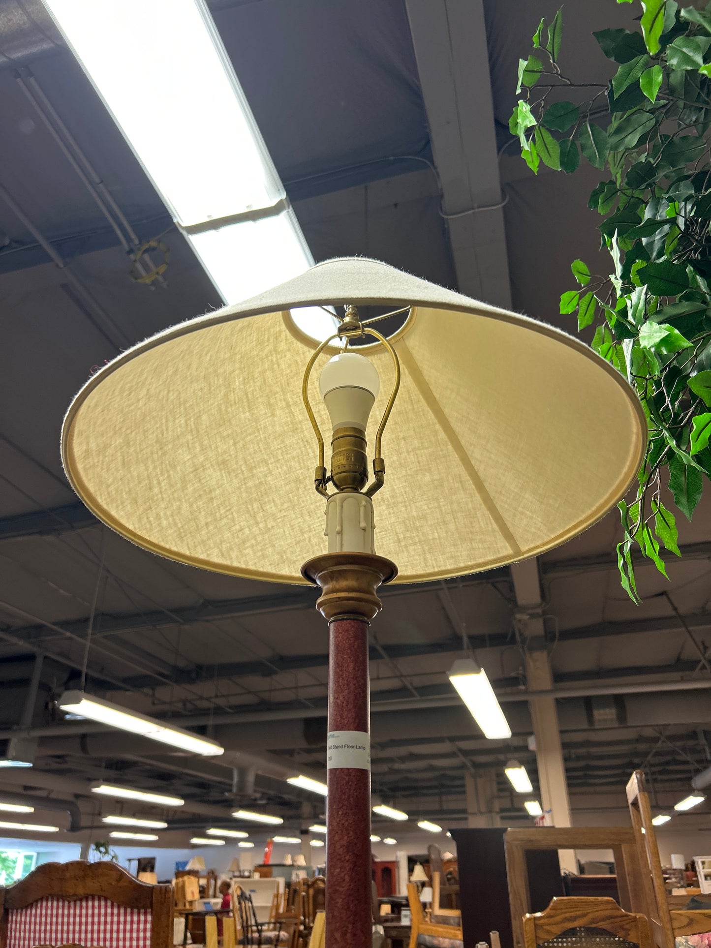 Red Stand Floor Lamp