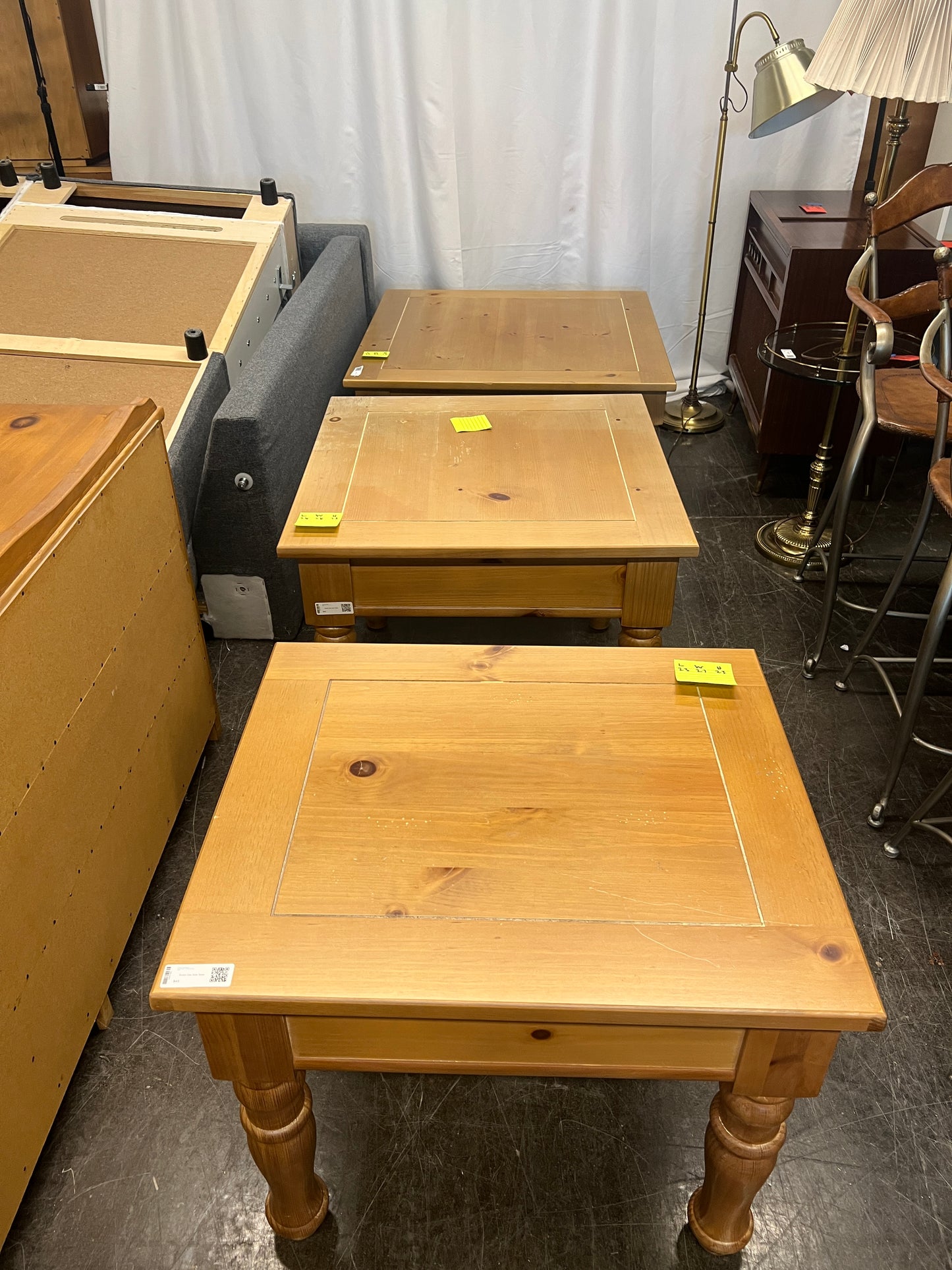 Rustic Oak Side Table