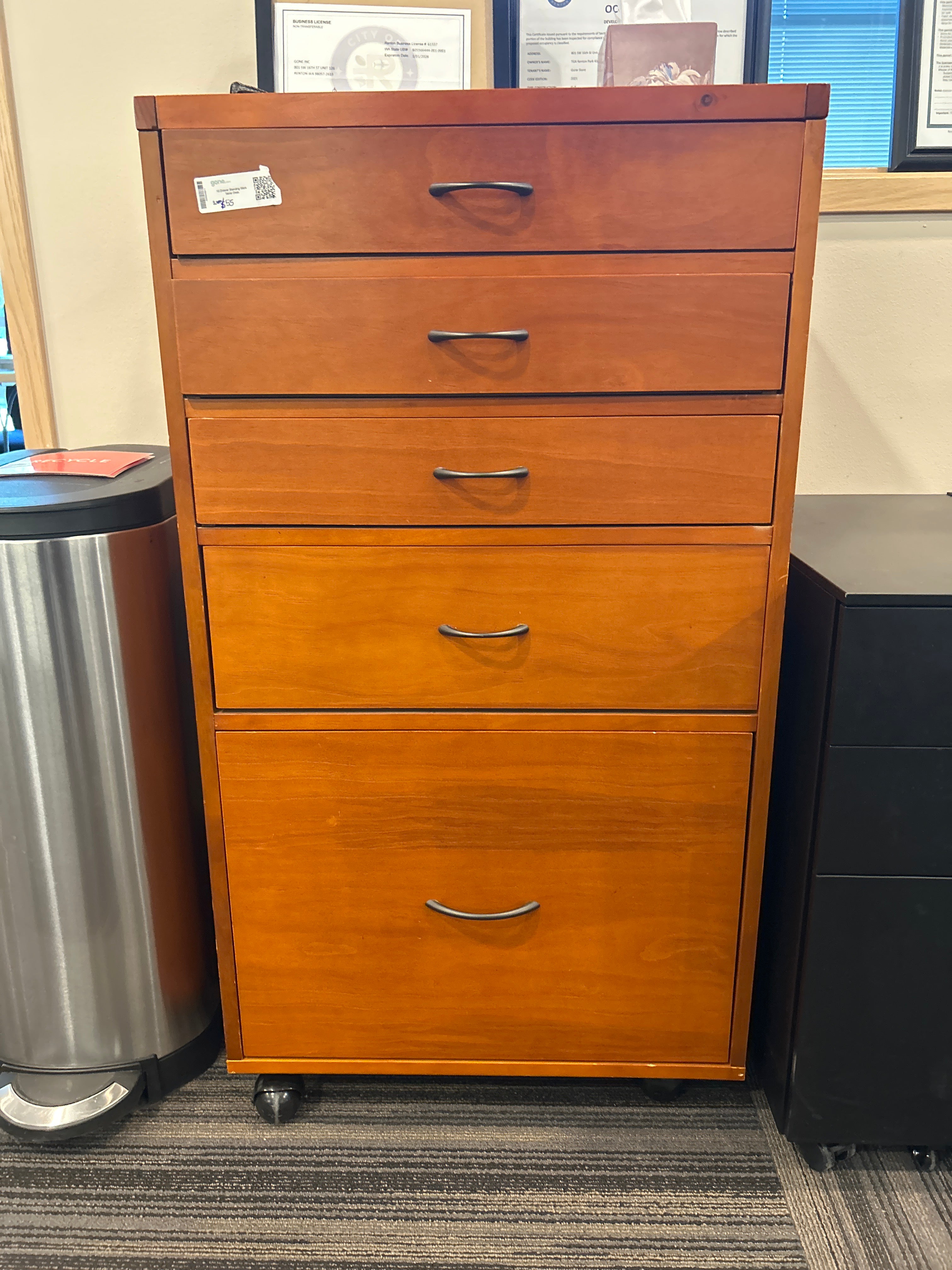 Drawer Standing Desk