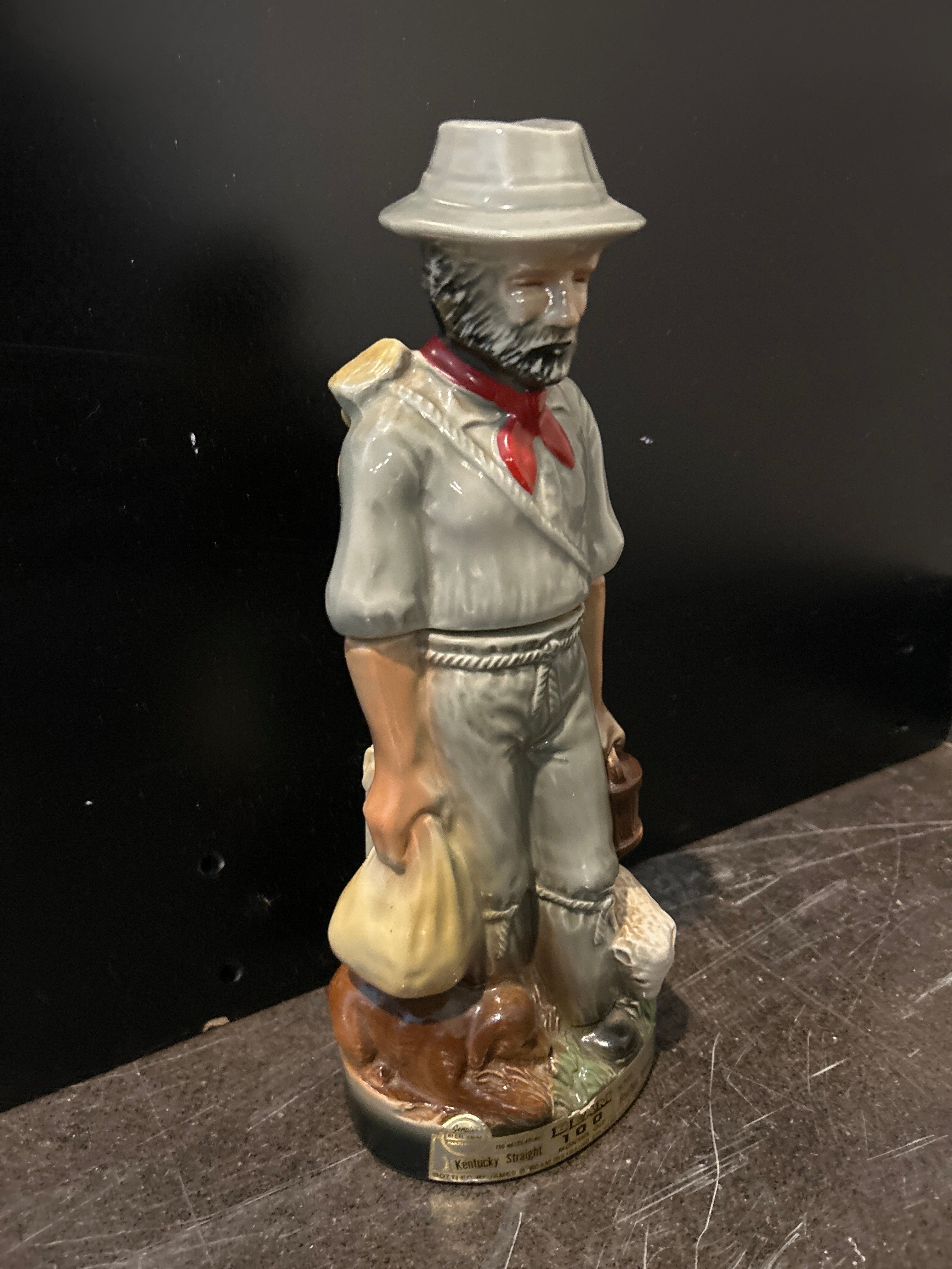 Vintage Optojames Kentucky Straight Bourbon Whiskey Decanter