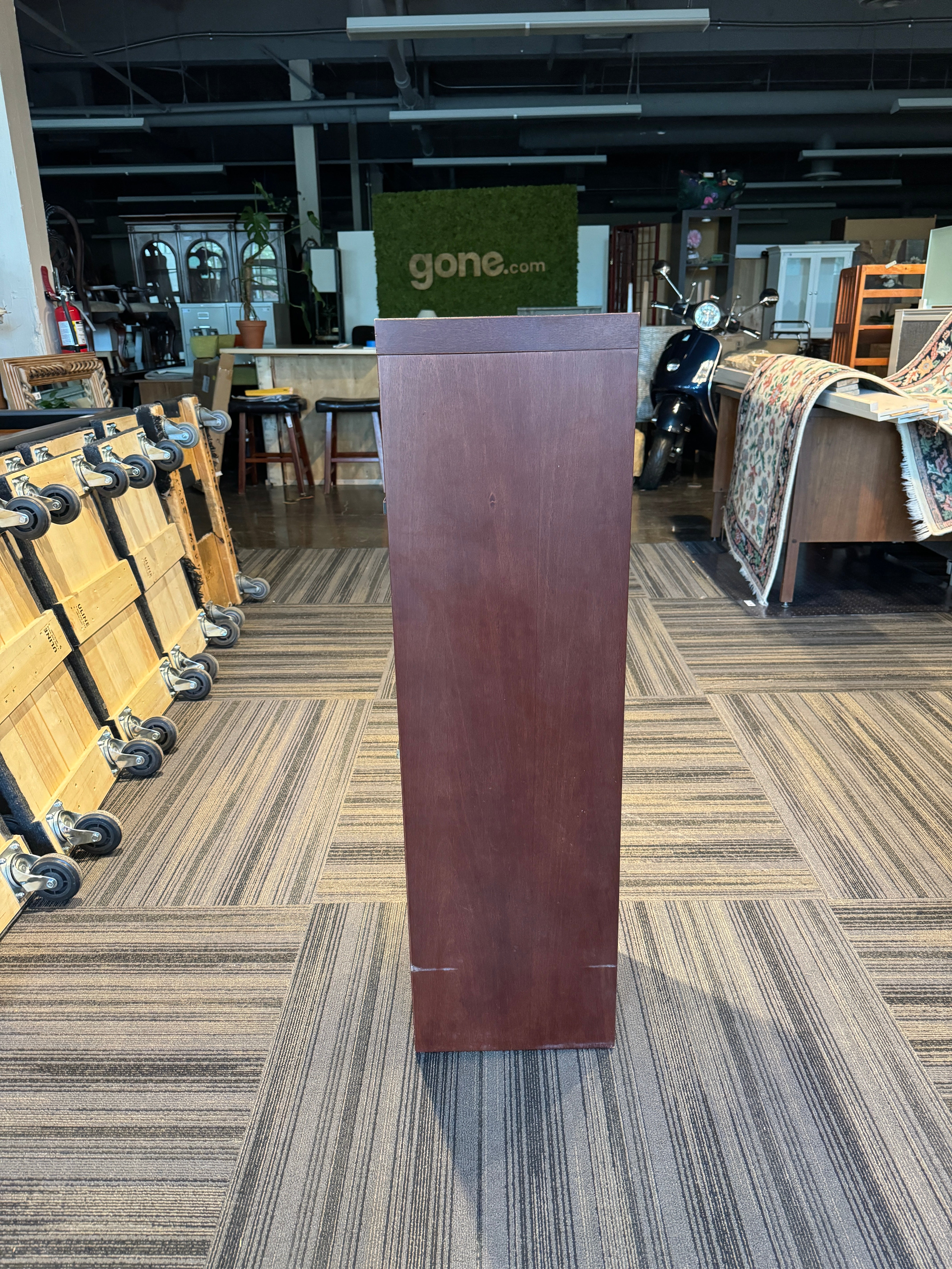 2 Tier Narrow Bookshelf
