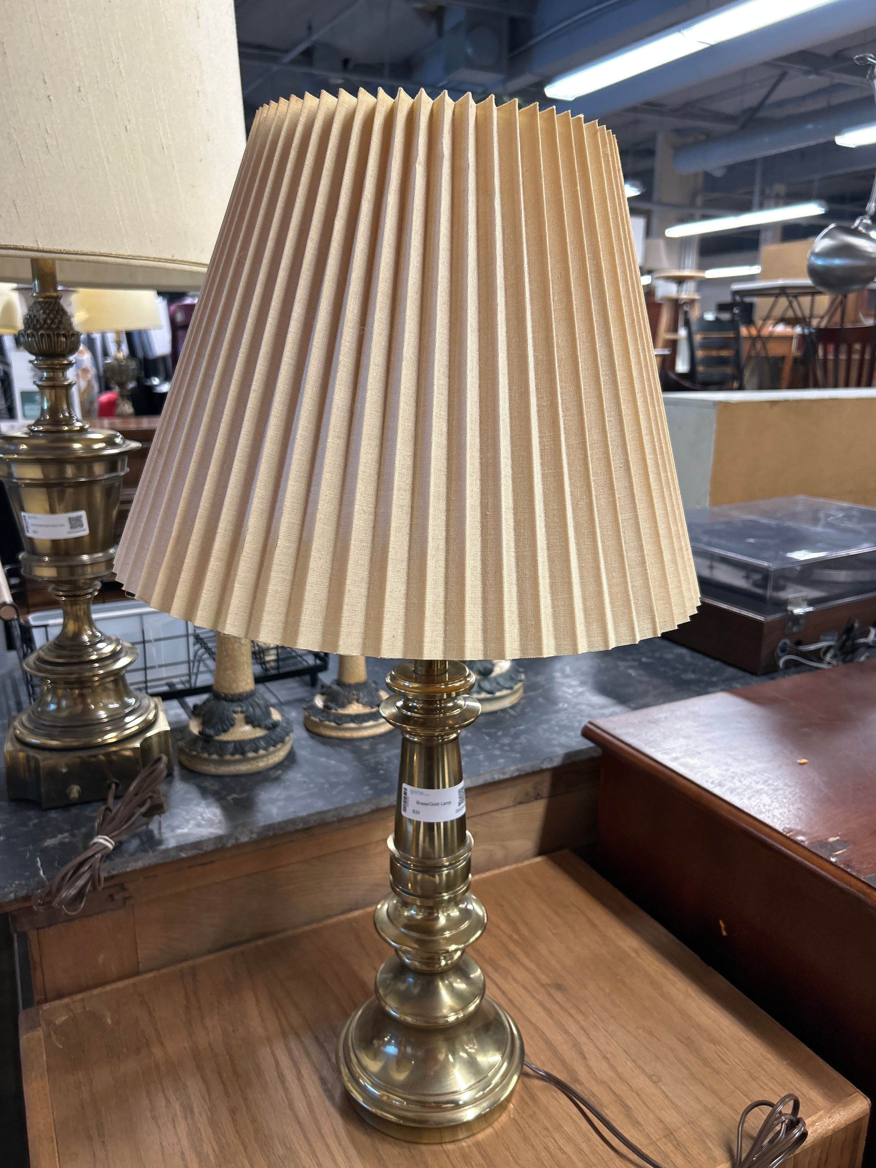 Gold Lamp