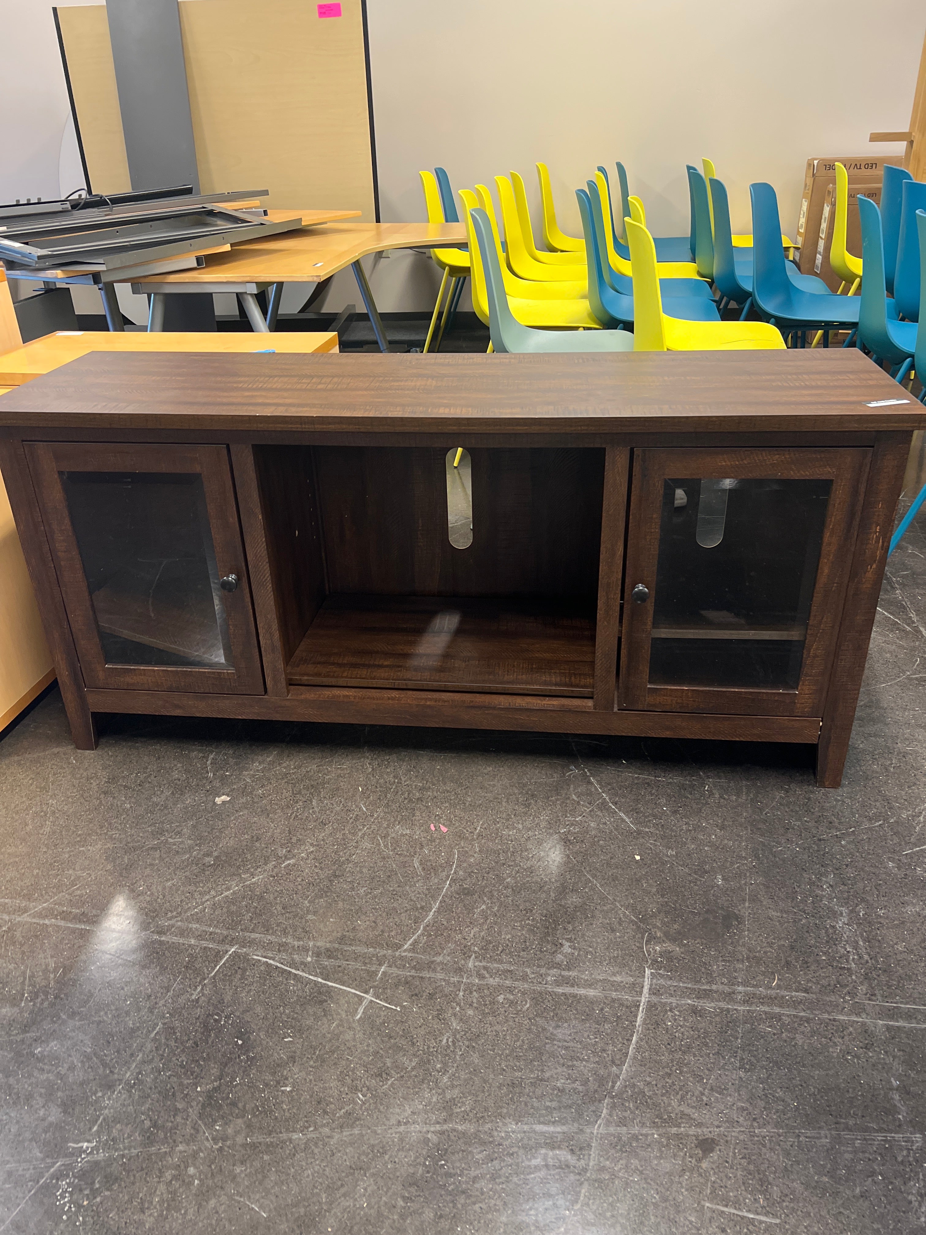 Ashley Arlenbry LG TV Stand - with space for Fireplace insert