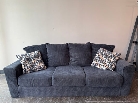 Dark Gray Three Seat Sofa