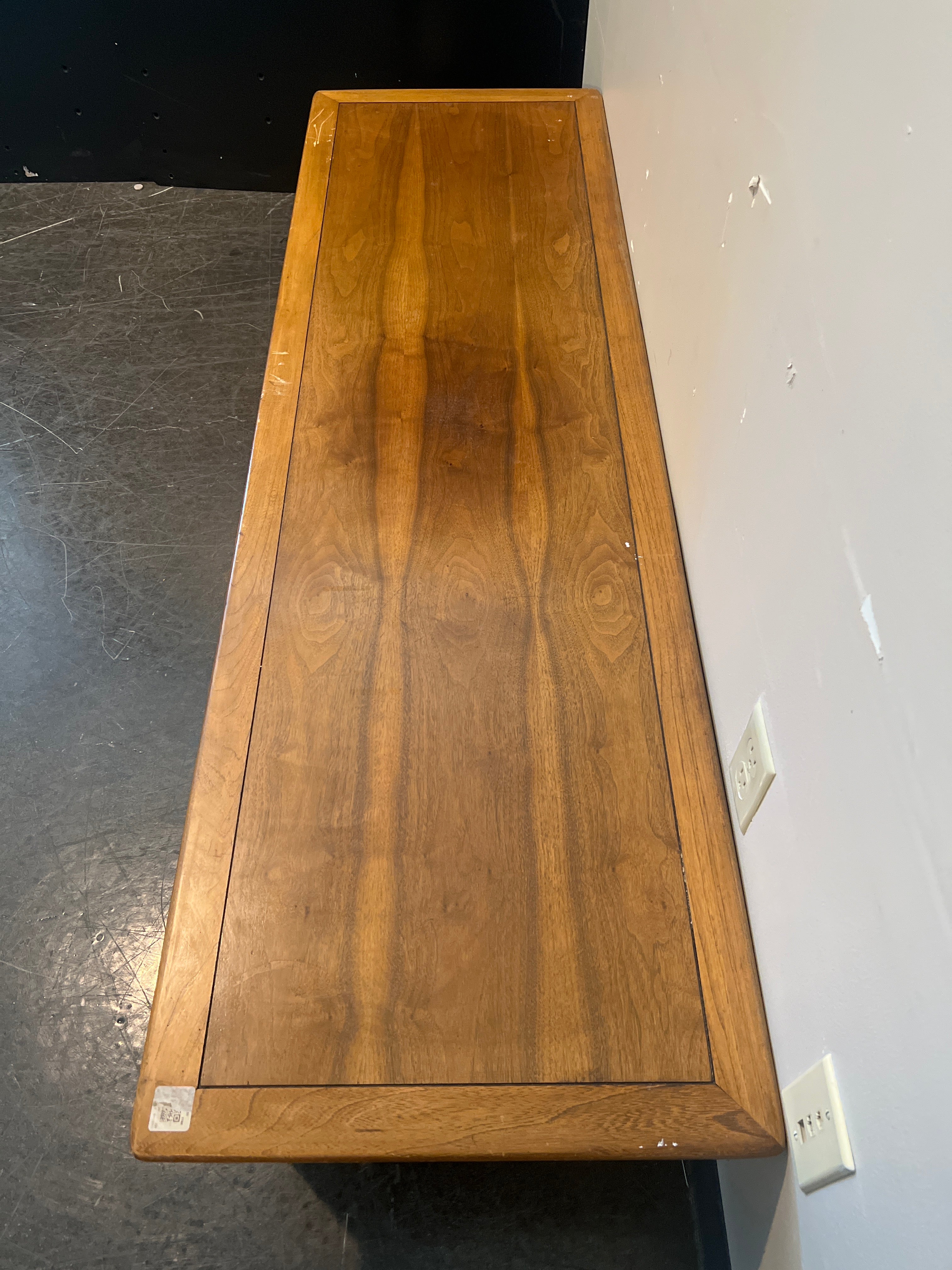 Mid-Century Modern Wood Coffee Table