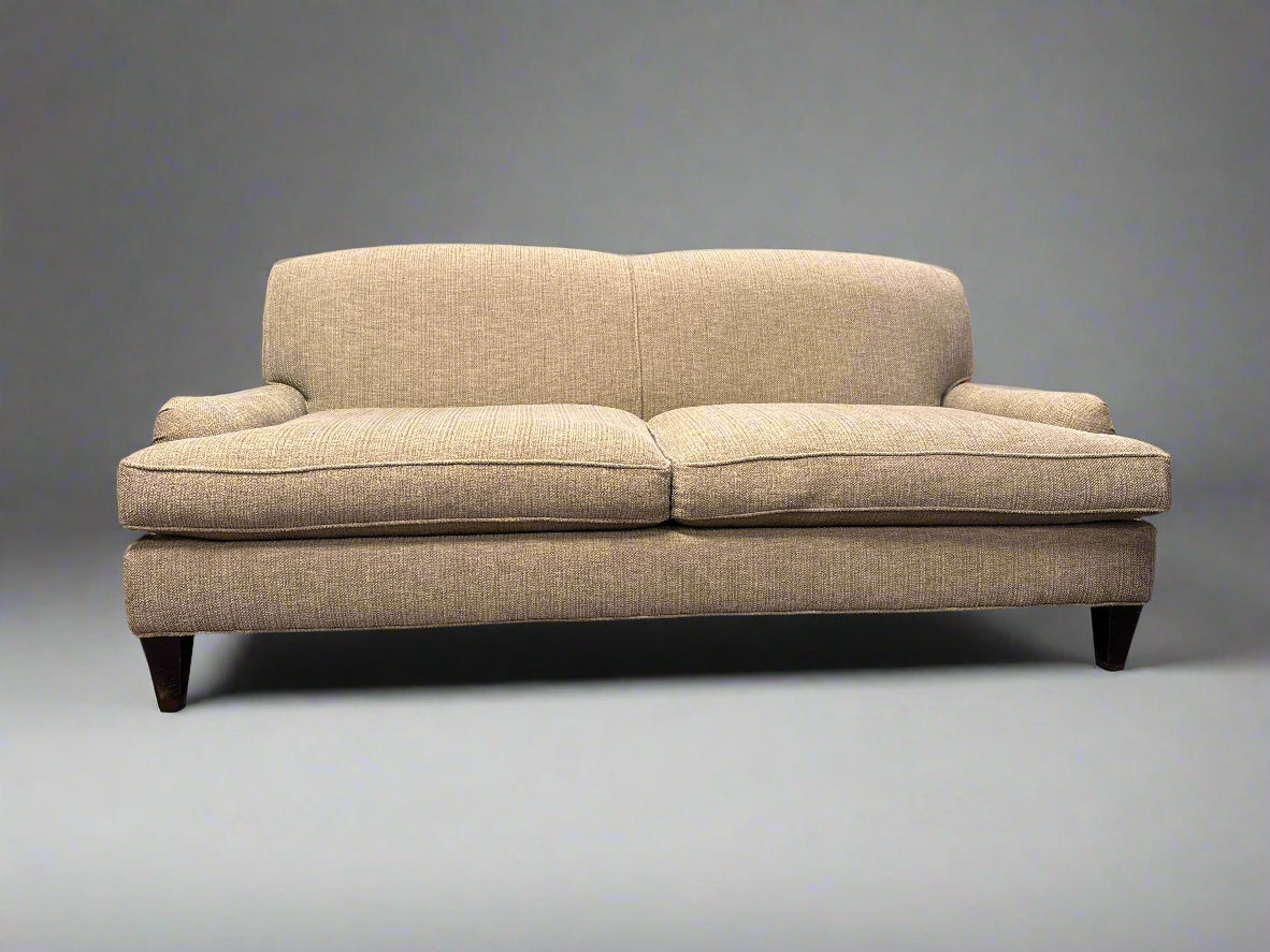 Crate and Barrel: Tweed Loveseat