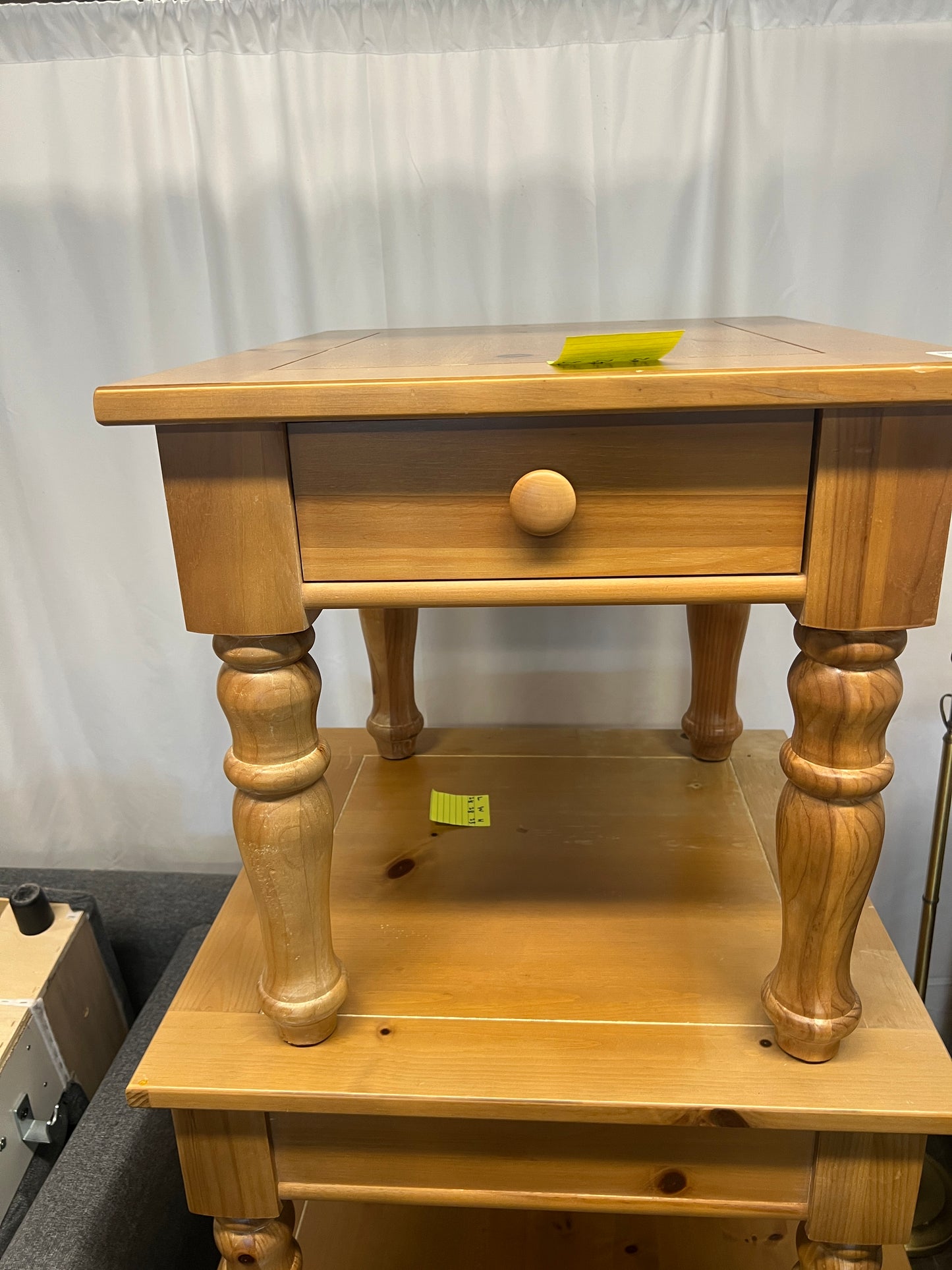 Rustic Oak Side Table