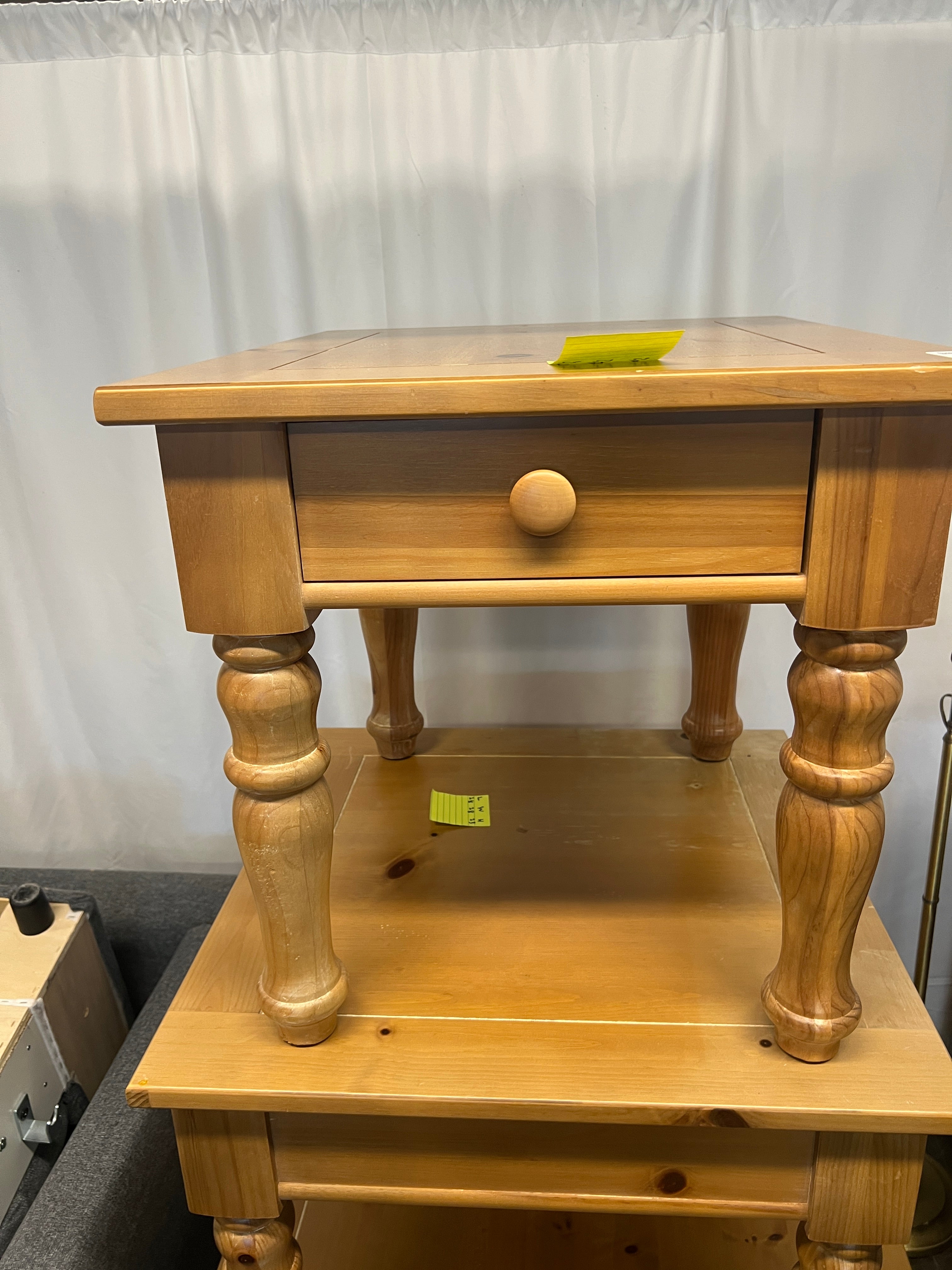 Rustic Oak Side Table