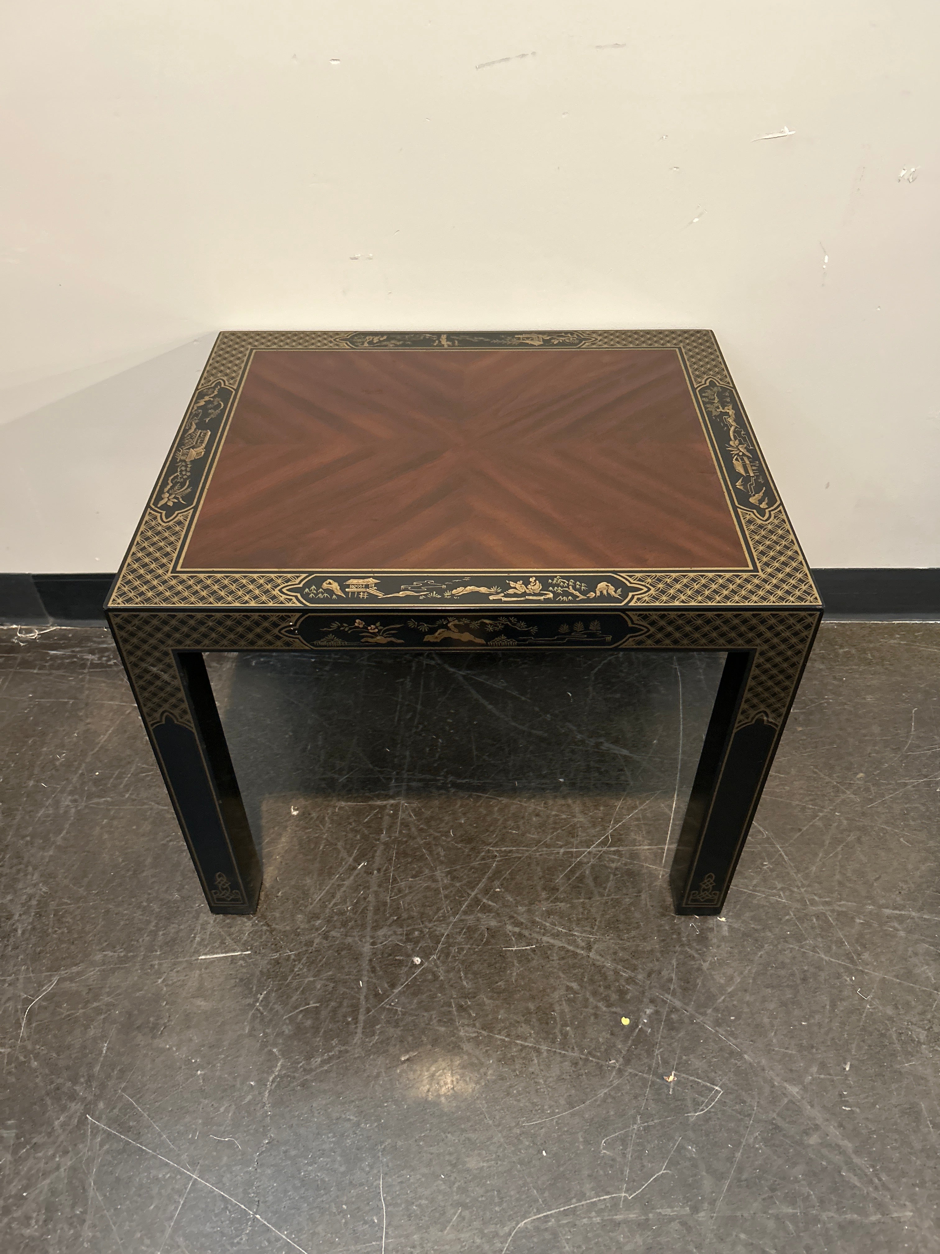 Drexel Heritage Chinoiserie Inlay Side Table