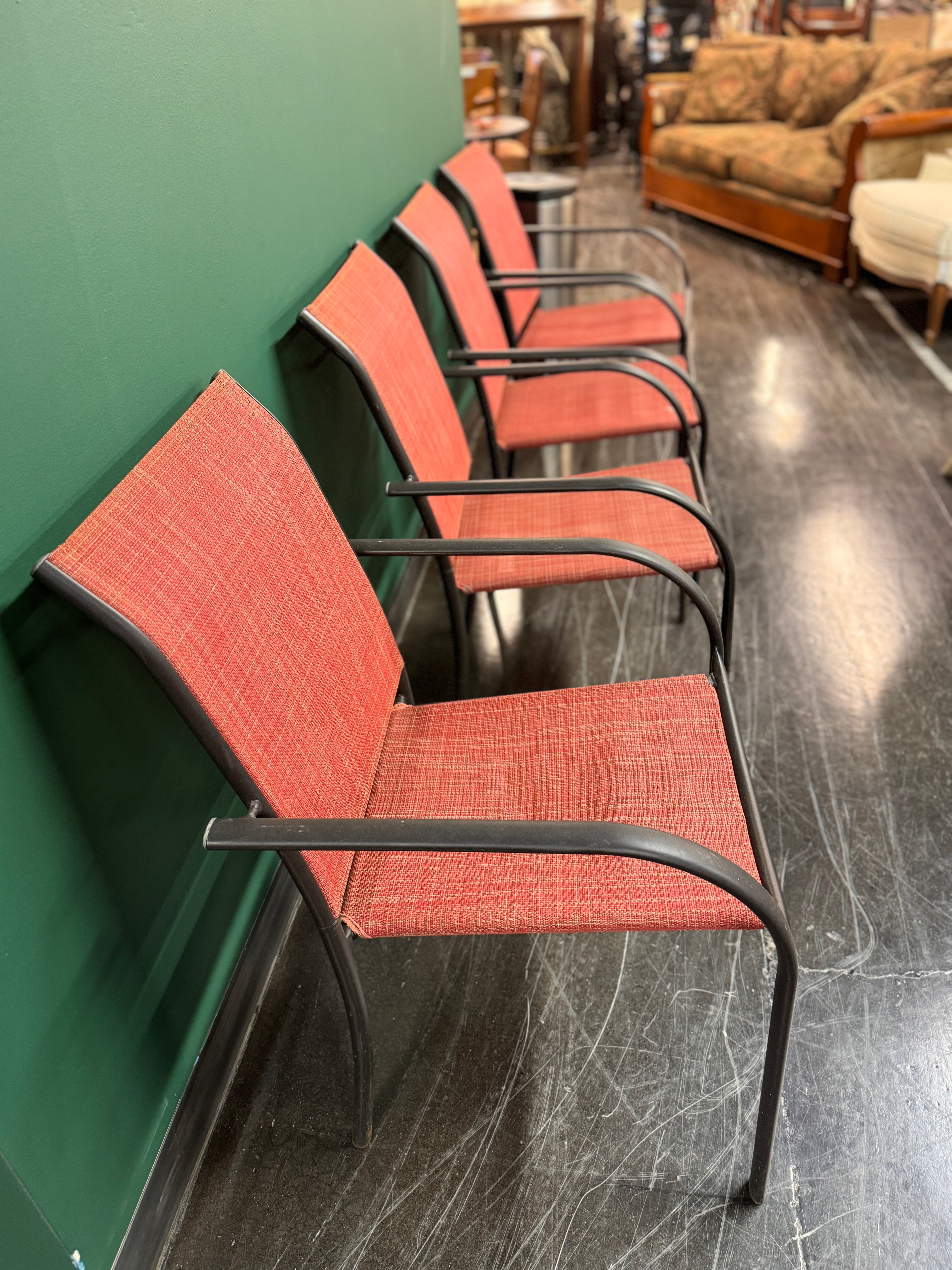 Red Outdoor Chair (SET OF 4)