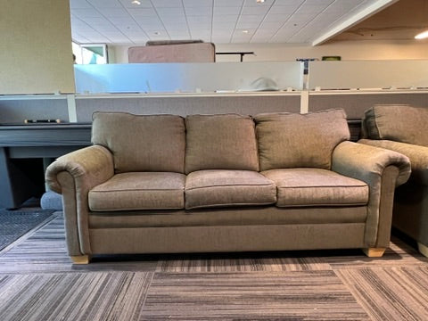 Flex Steel Three Seat Sofa, Gray