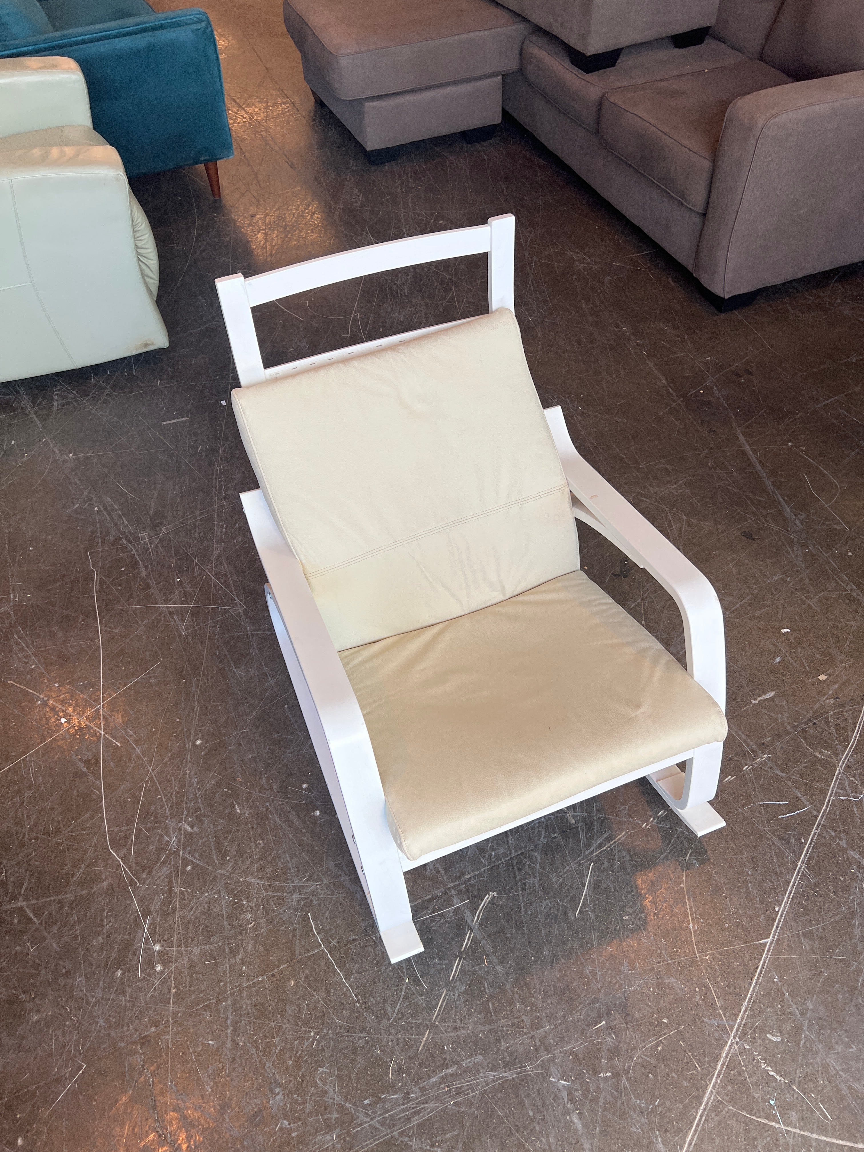 White Recliner Chair
