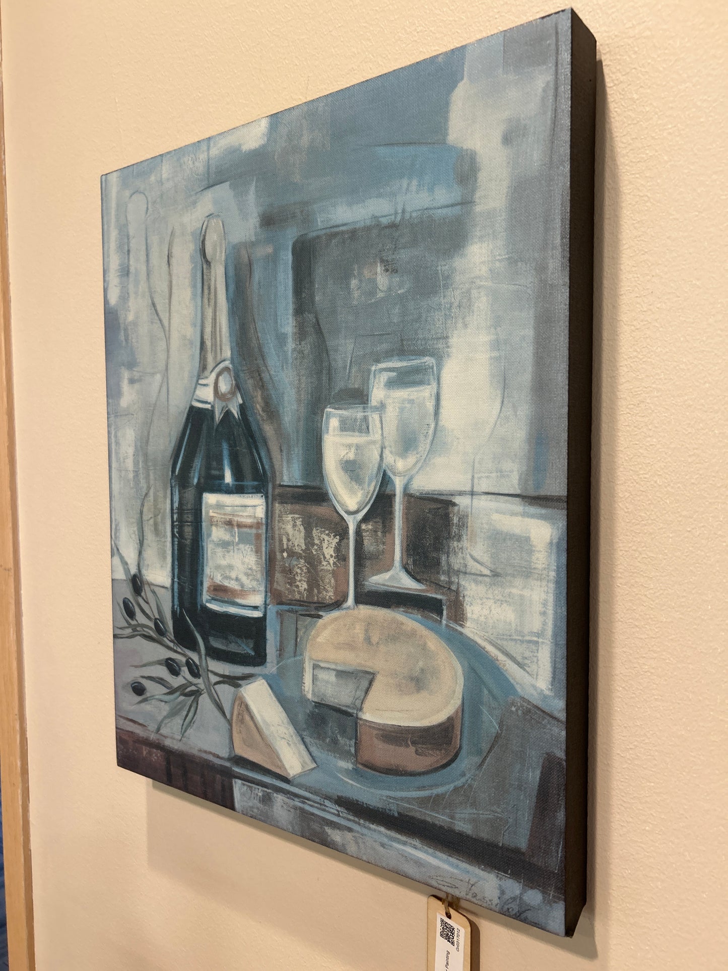 Wine & Cheese Painting