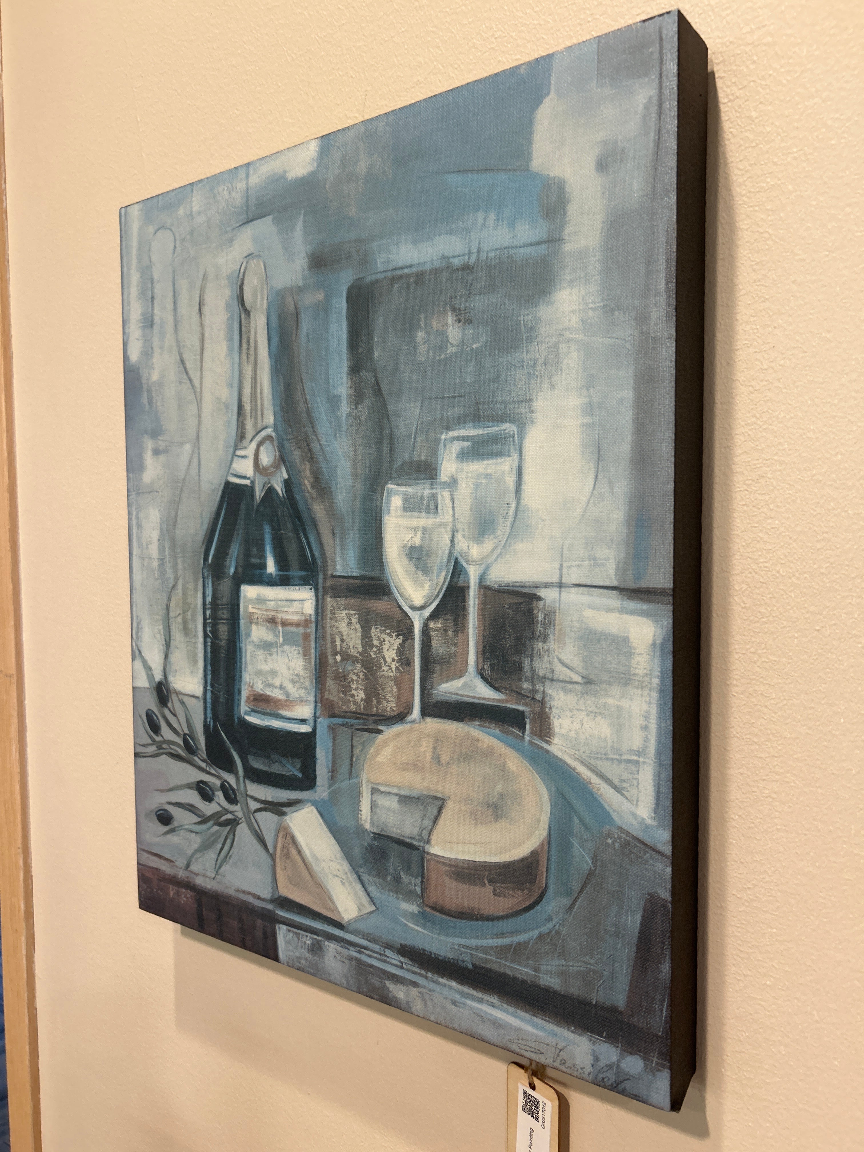 Wine & Cheese Painting