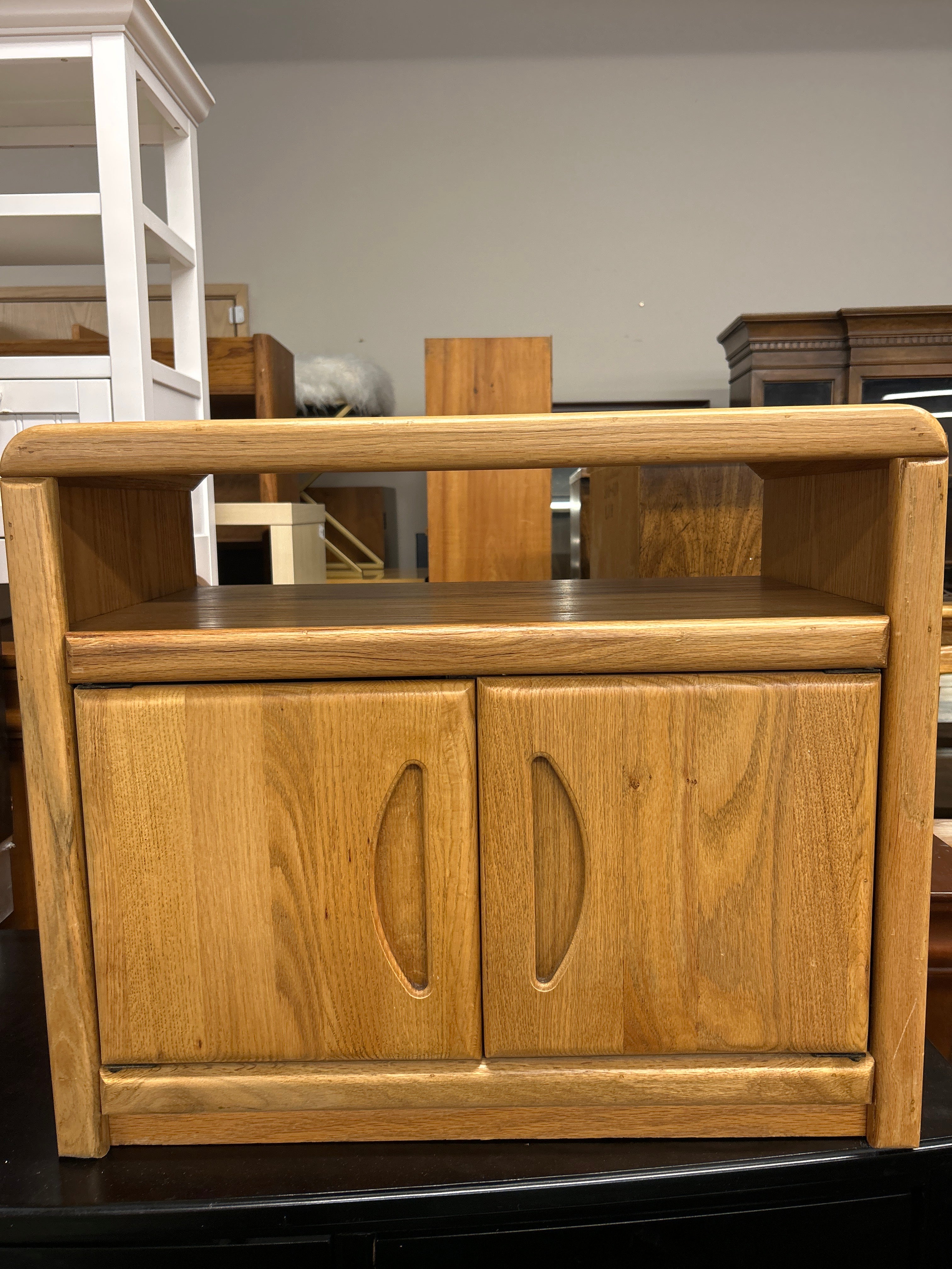 MCM Oak Nightstand / End Table