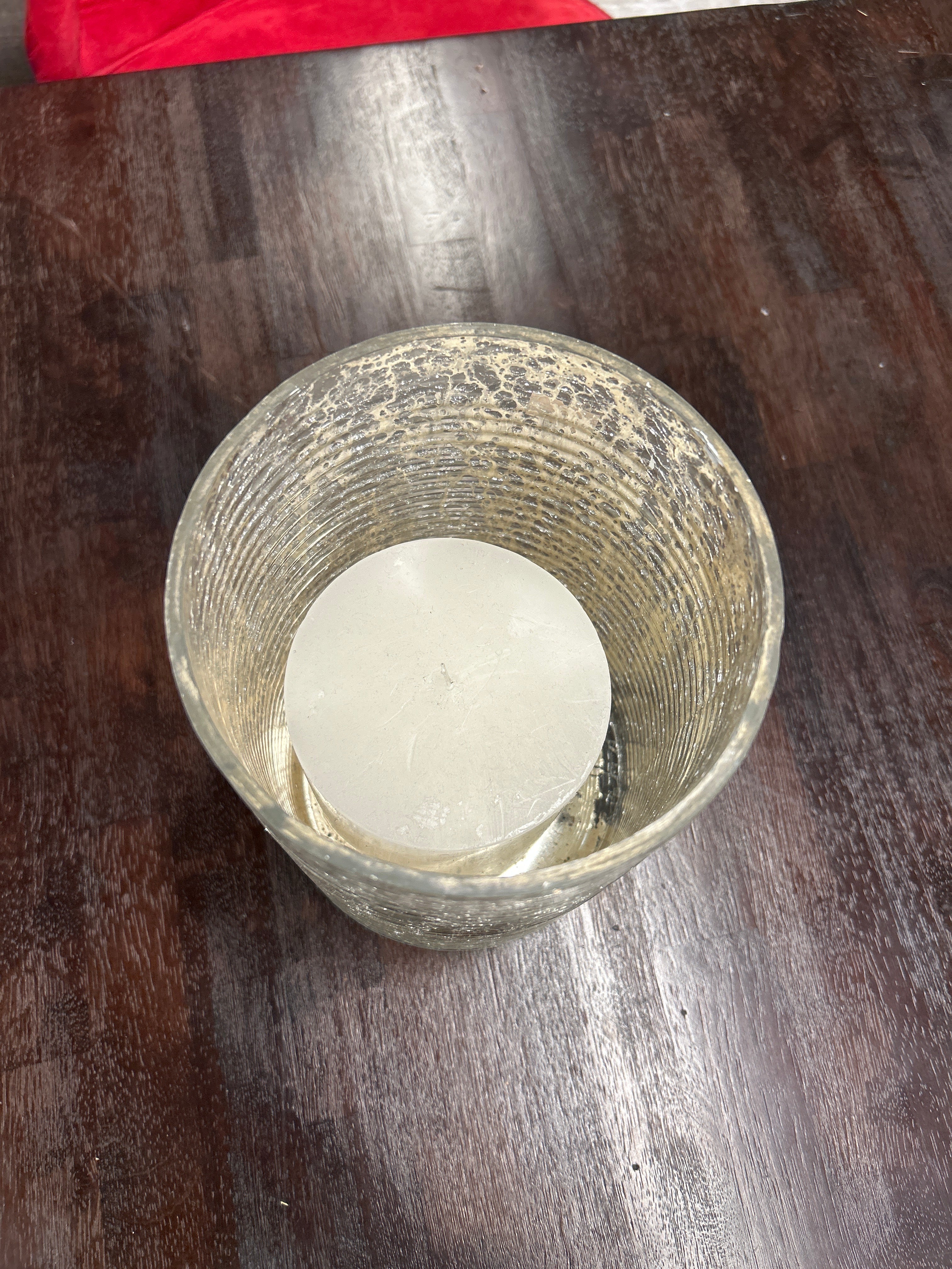 Glass Candle Holder
