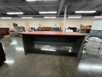 Cherry Wood Desk Large Office