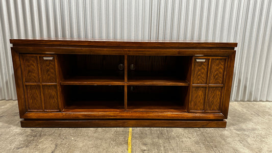 Wooden Television (TV) Cabinet / Credenza w/Storage
