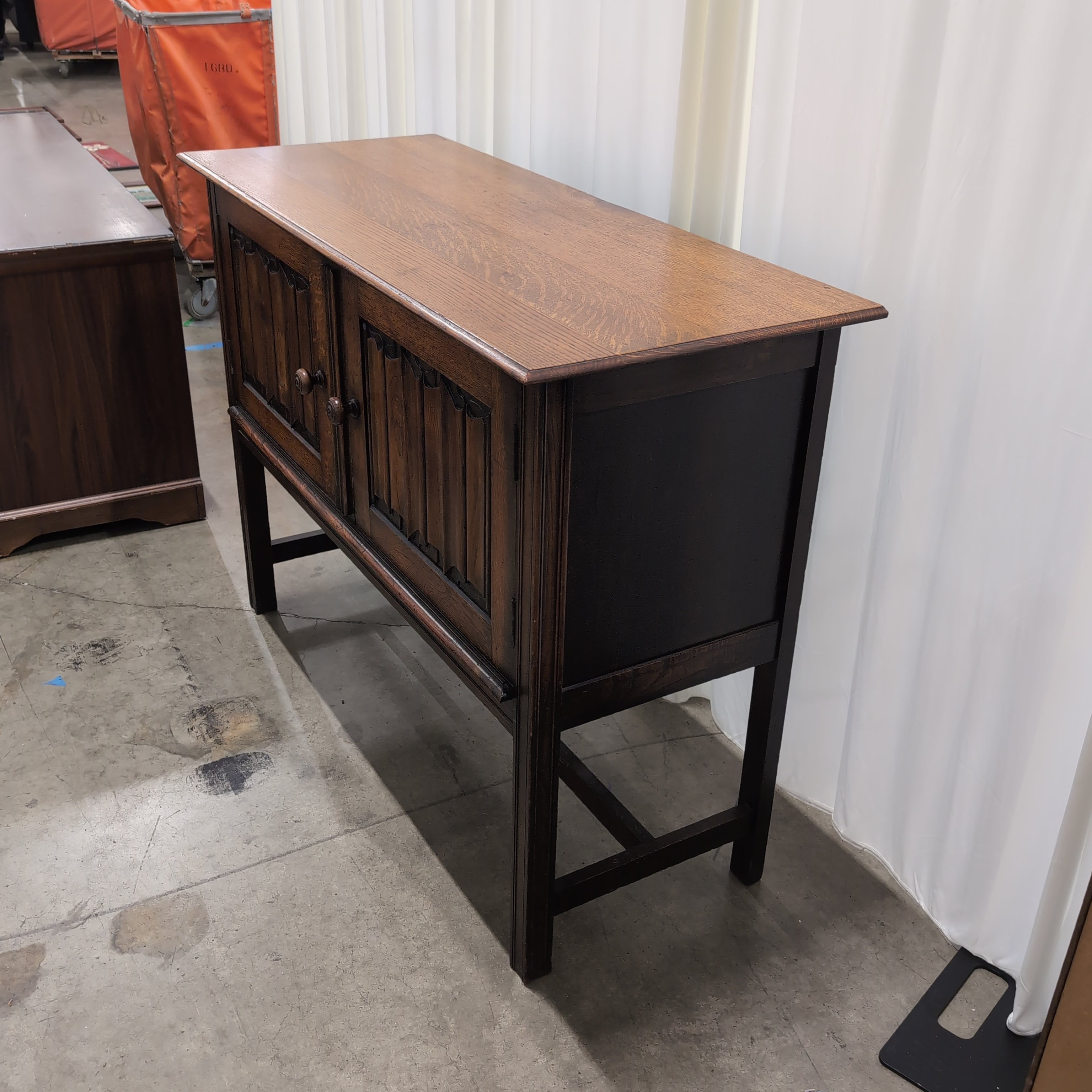 Harrison Gibson Ltd Traditional Dark Wood Two-Door Buffet