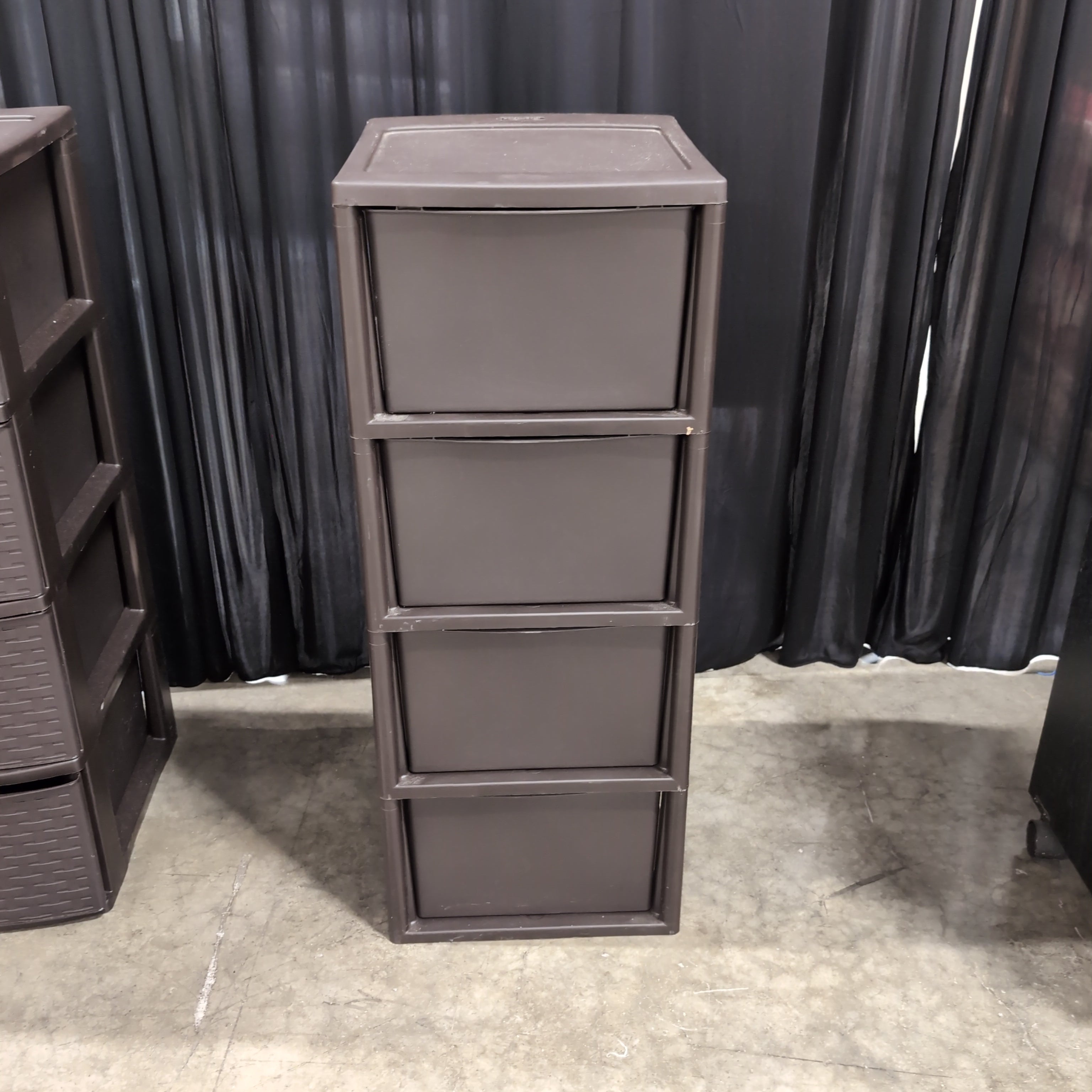 Sterilite Brown Woven Plastic Storage Drawers