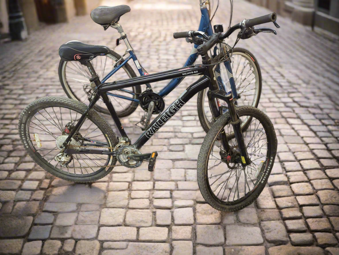 Black Raleigh Bike