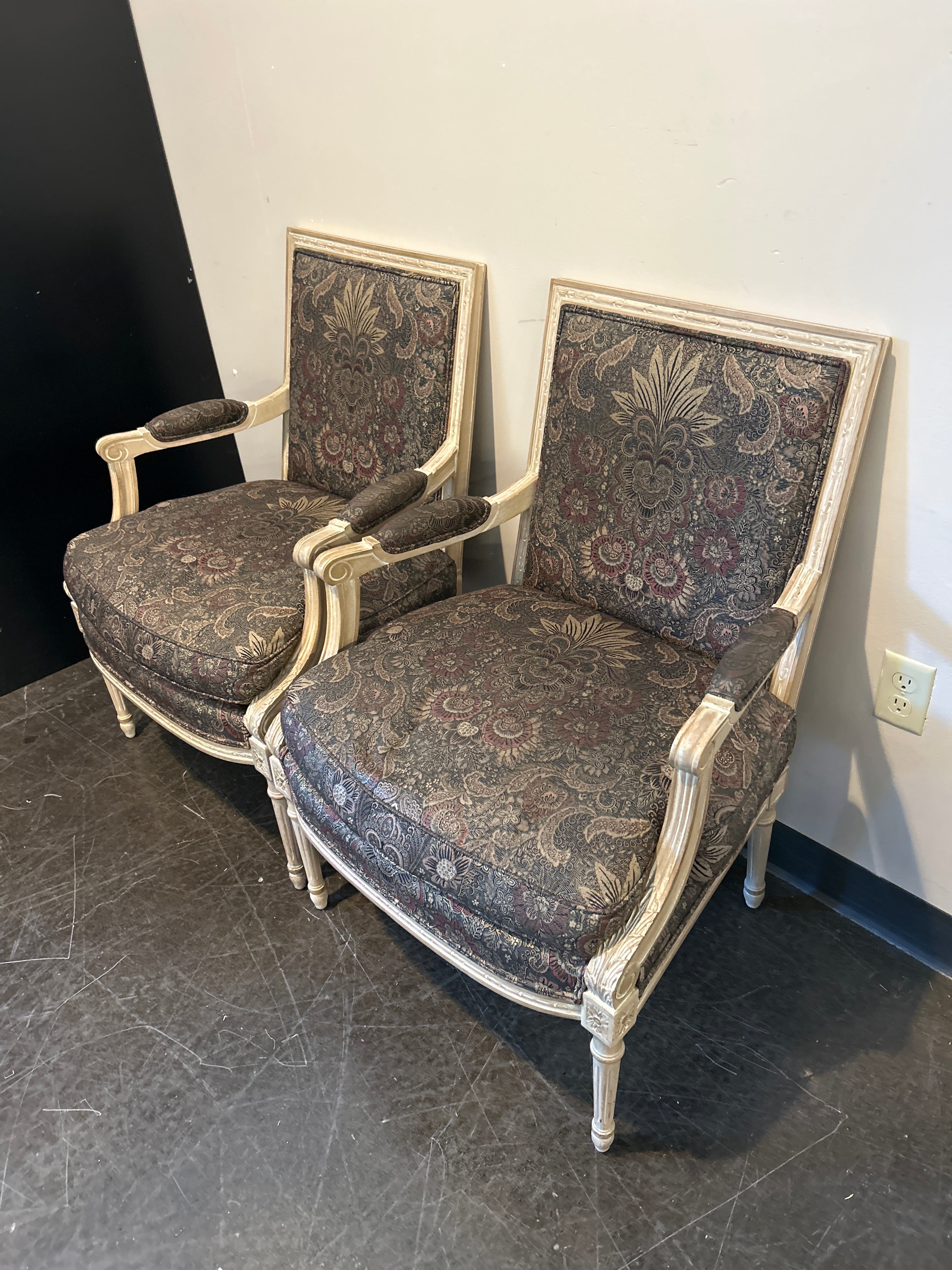 Louis XV-Style Armchair by Jeffco