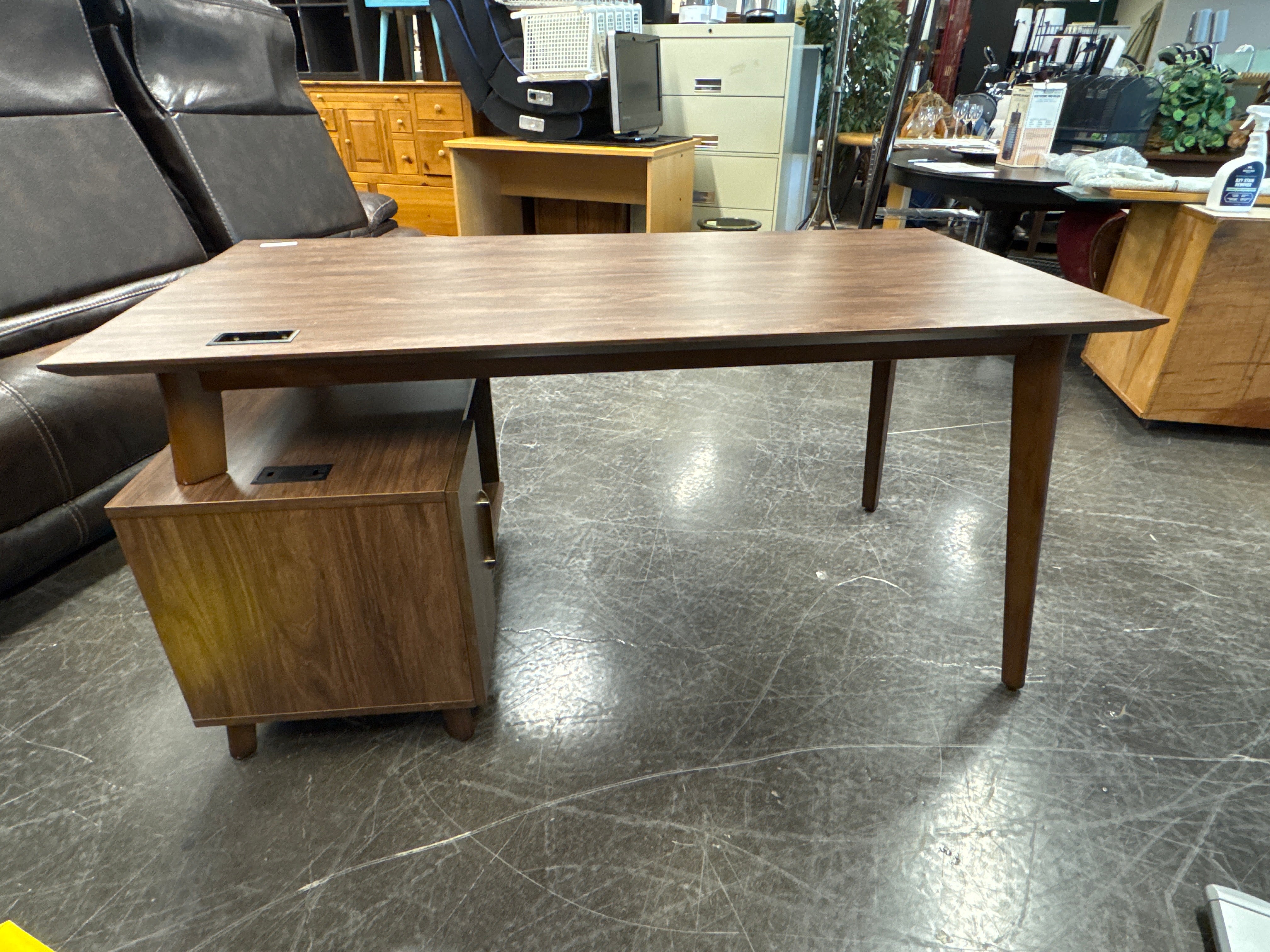 Walnut Color Desk