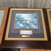 Thomas Kinkade Amanbrooke Cottage Framed Print with Gold Frame