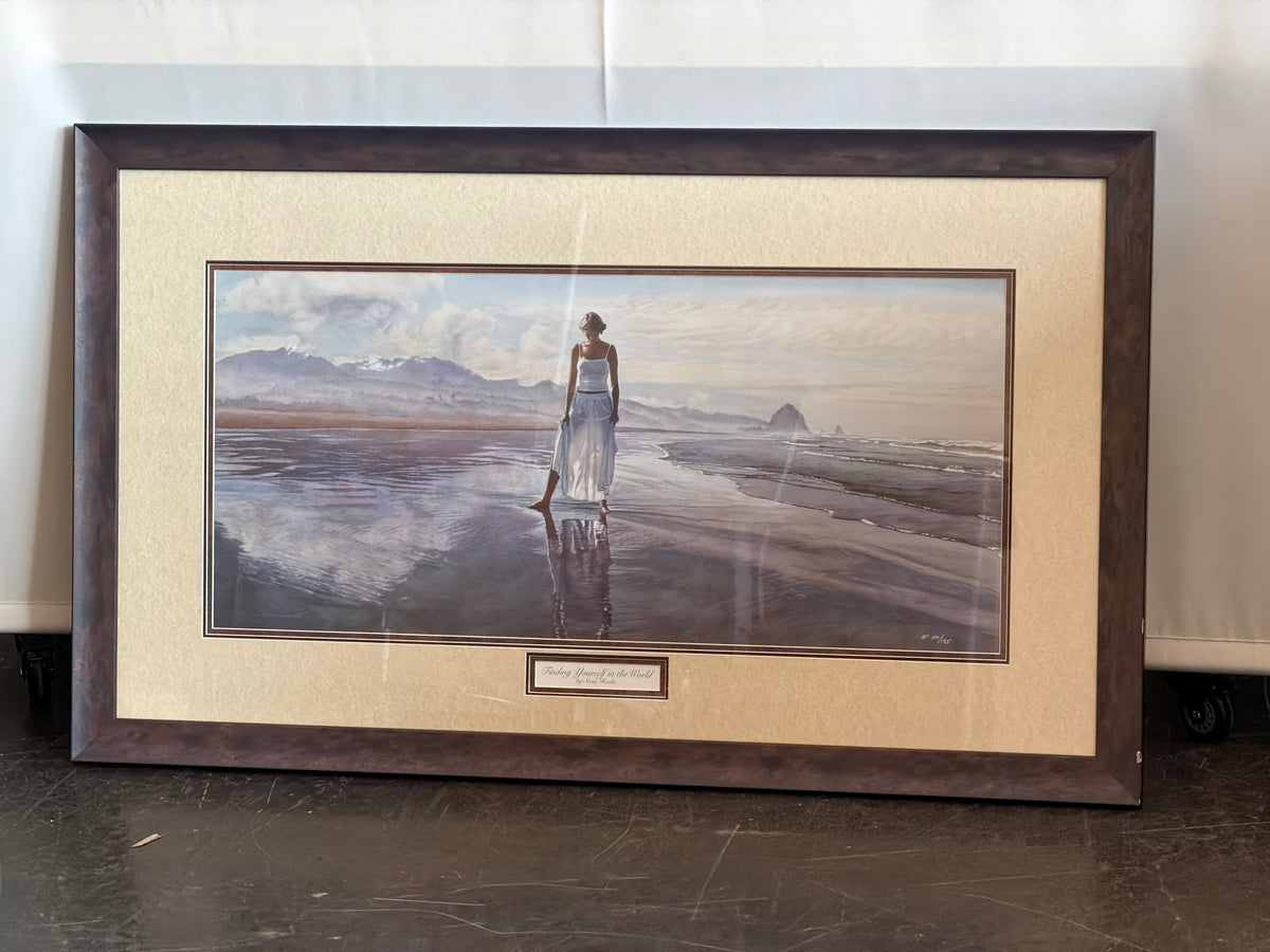 Steve Hanks 'Finding Yourself in the World' Framed Artist Proof Print AP 100/195 - Limited Edition