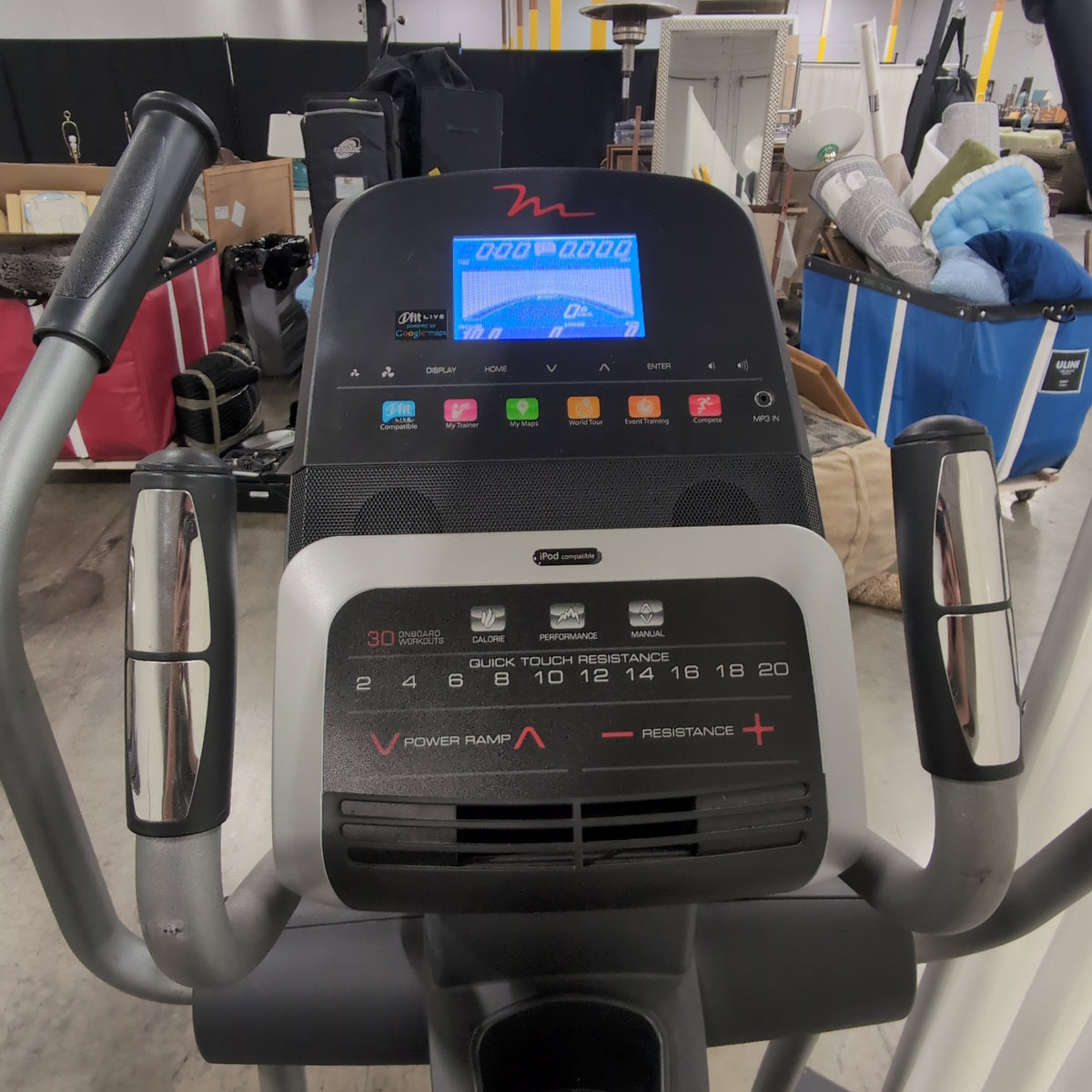 Freemotion Bowflex Gray and Black Elliptical Trainer