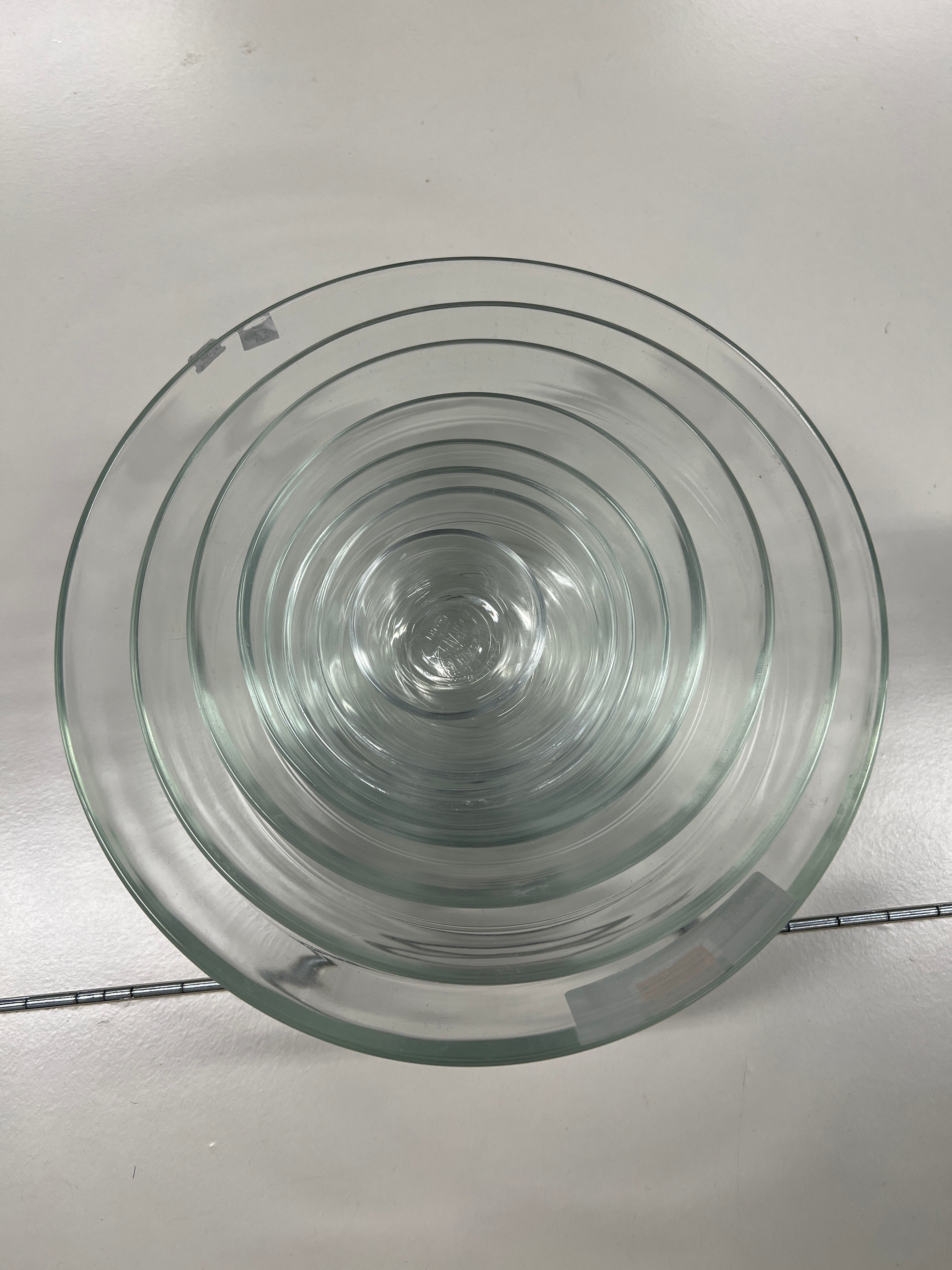 Glass duralex mixing bowls