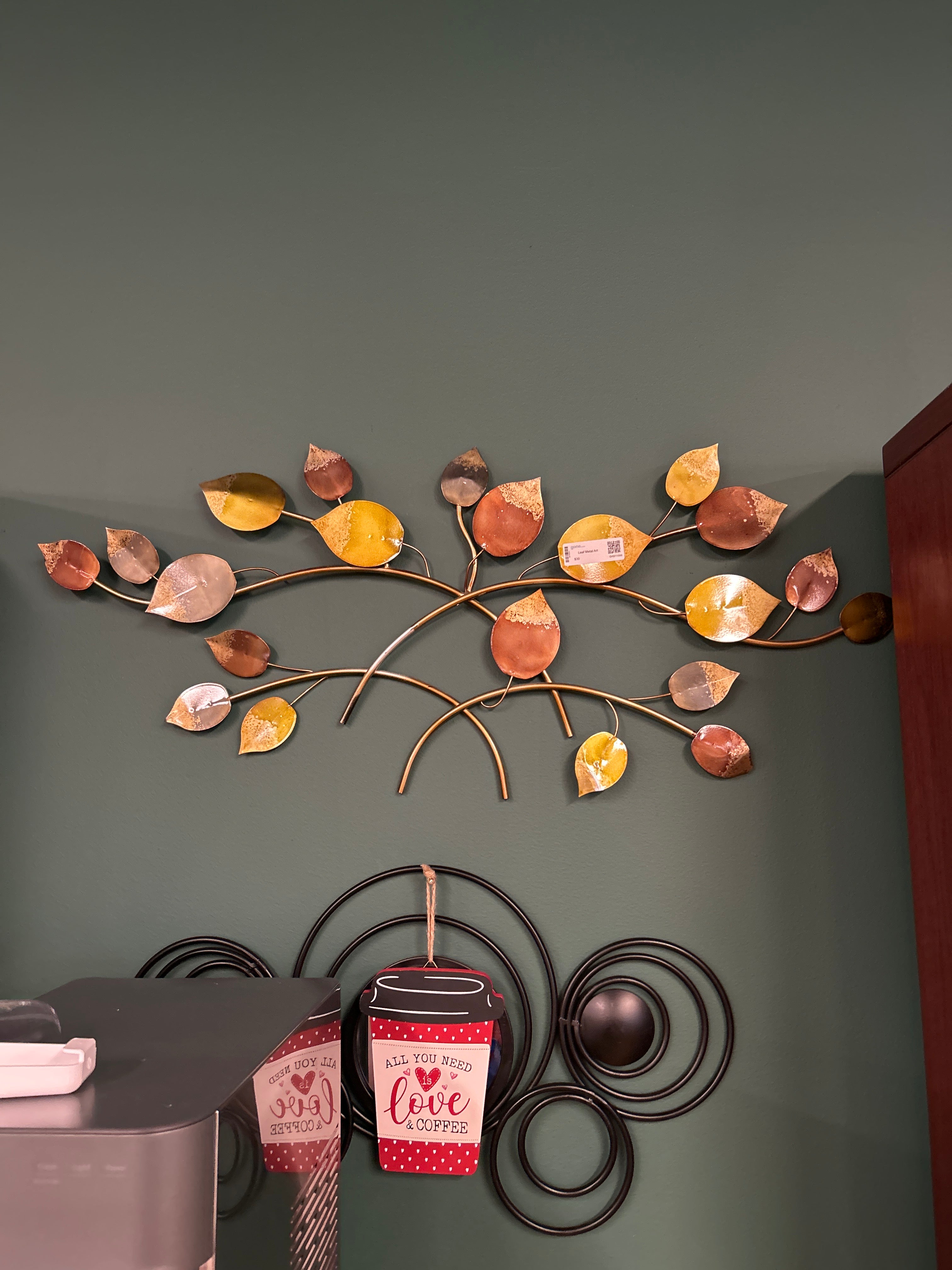 Leaf Metal Art