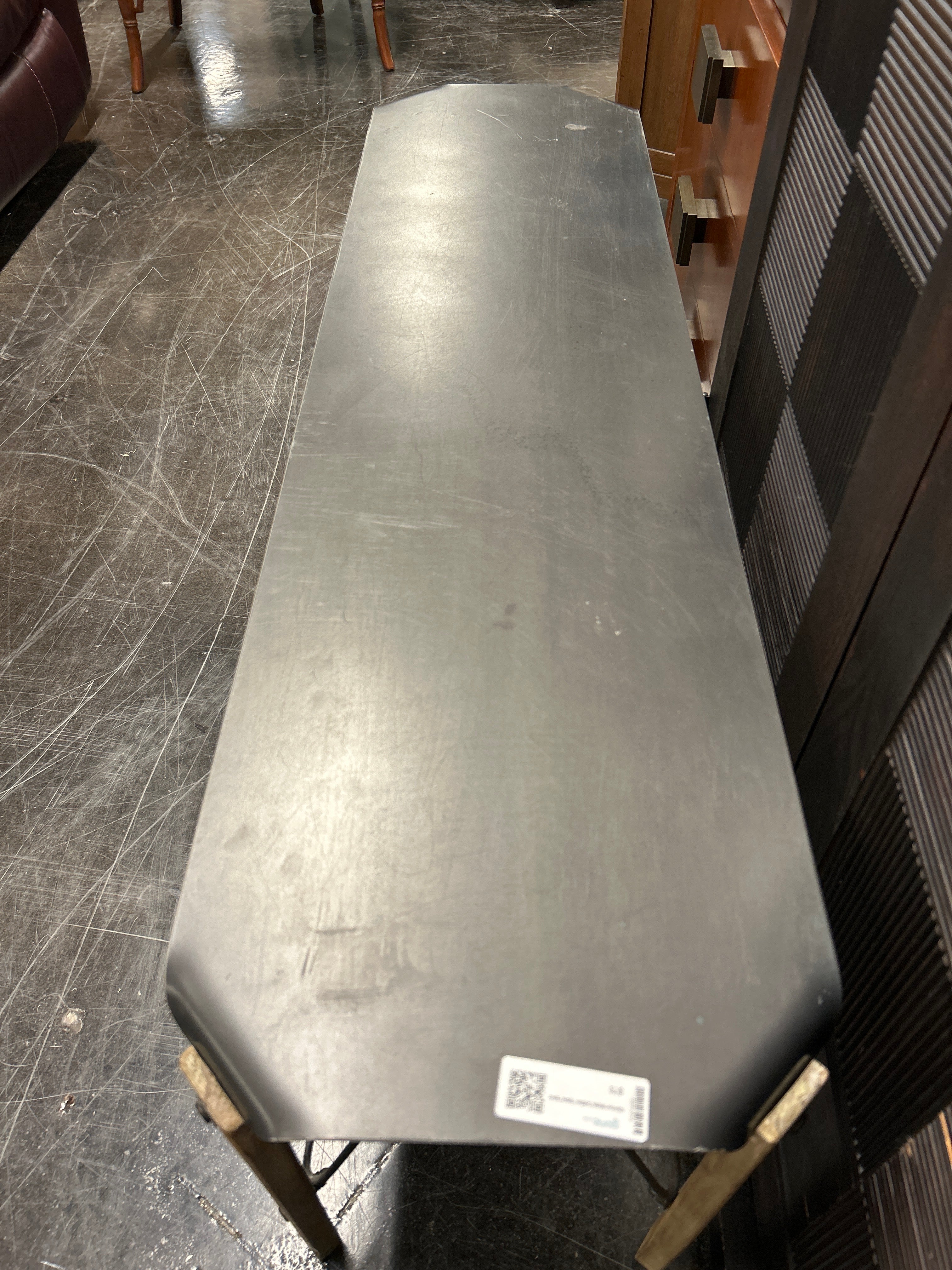 Narrow Metal Coffee/ Table/ Bench