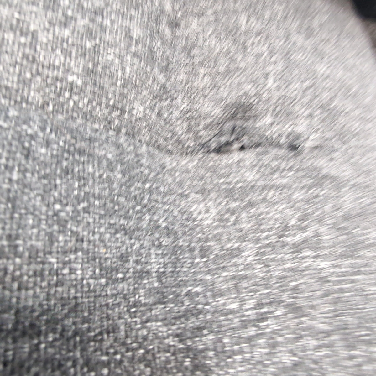 Charcoal Fabric Tufted Loveseat with Tapered Legs