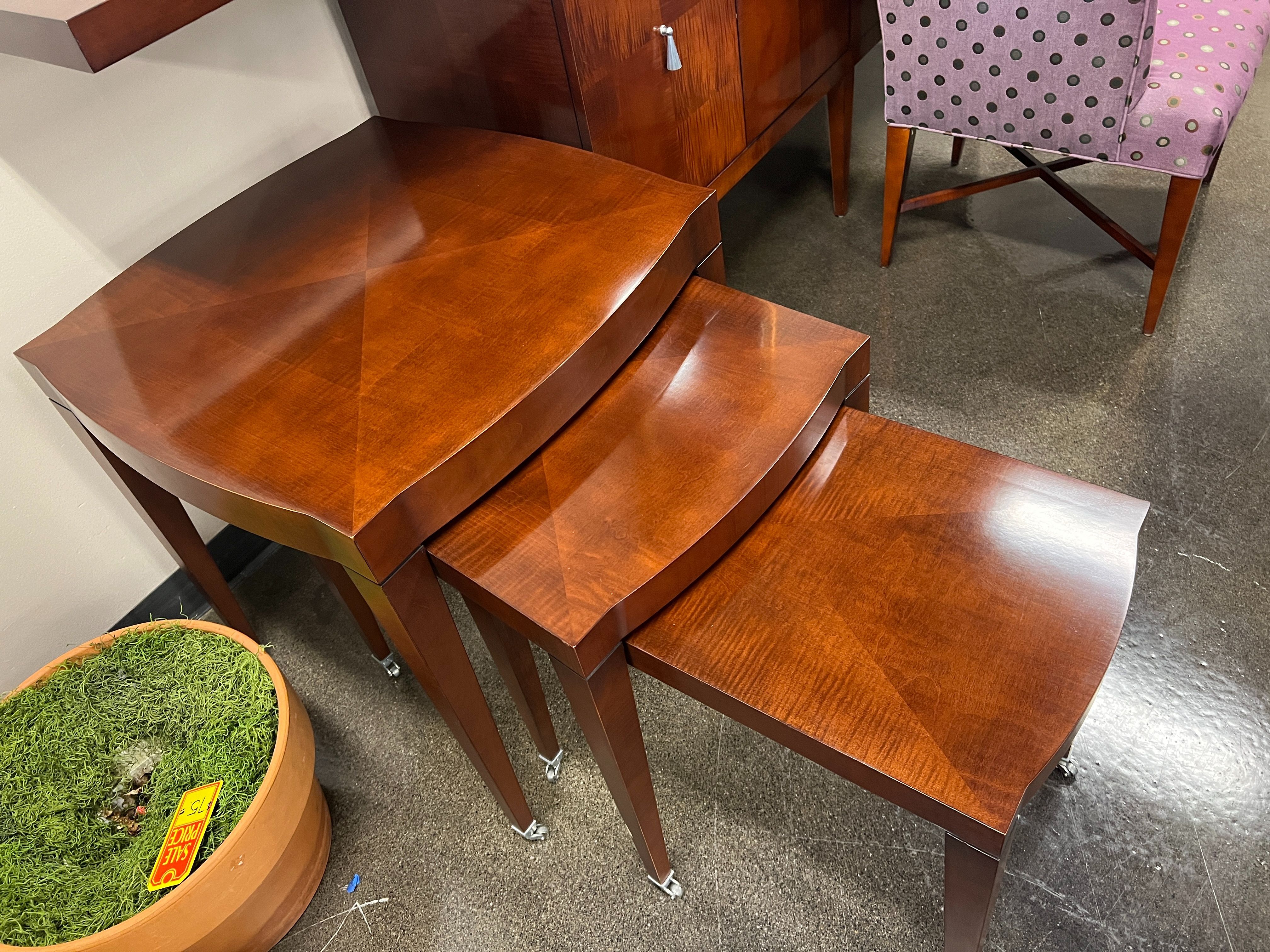 Nesting Side Tables by Baker Furniture