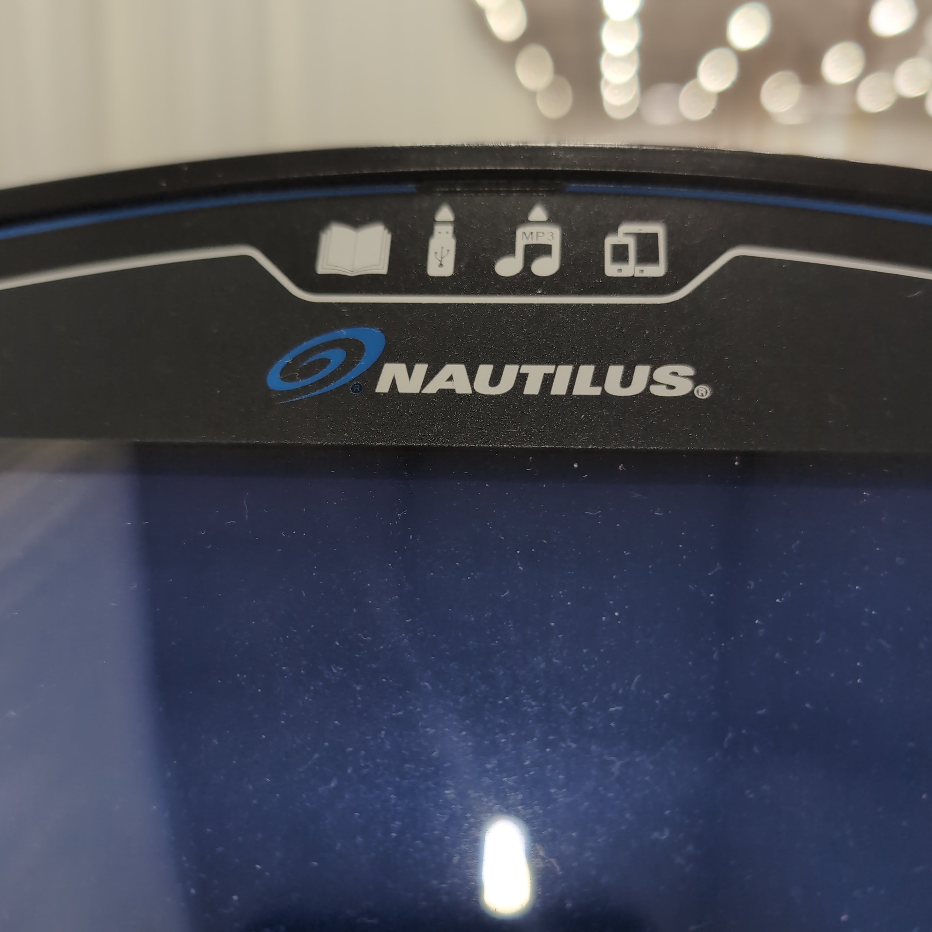 Black Nautilus Adjustable Indoor Cycling Exercise Bike