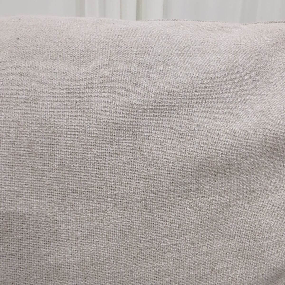 Light Grey Contemporary Couch with Box Arms