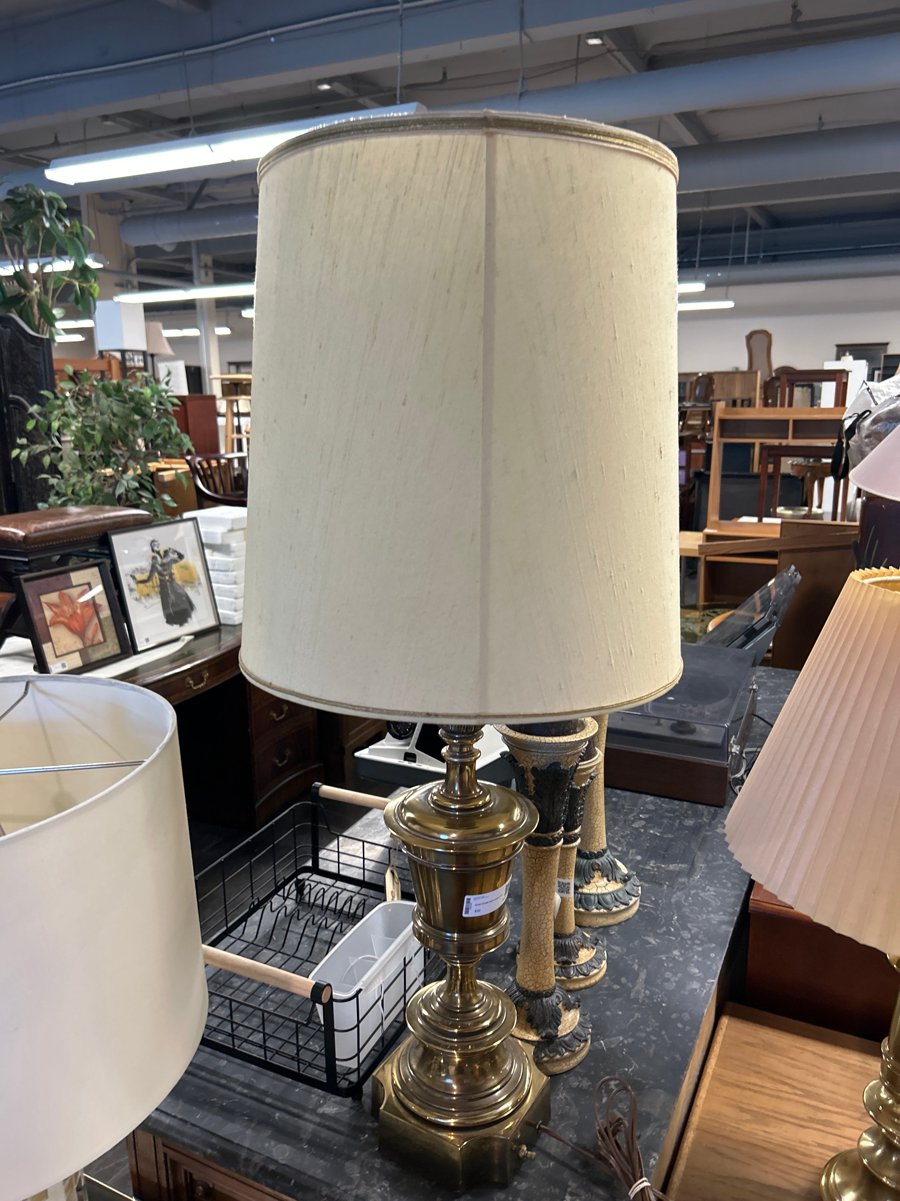 Stiffel Brass Lamp
