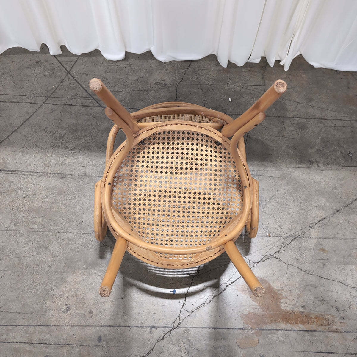 Natural Bentwood Chair with Cane Seat and Back