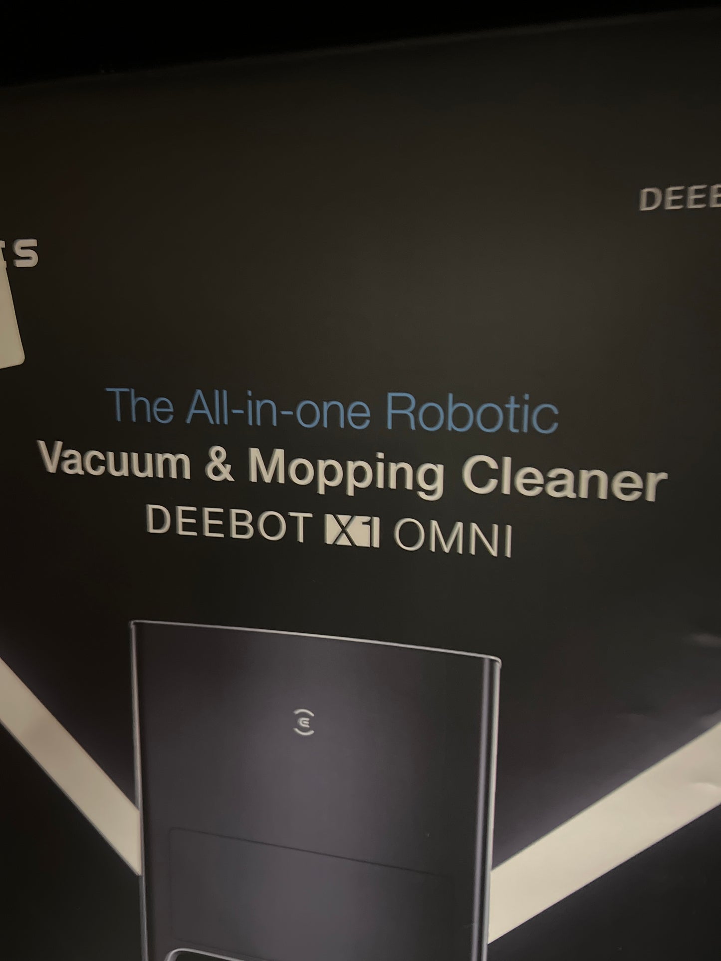 ECOVACS X1 OMNI VACMOP Robot Vacuum