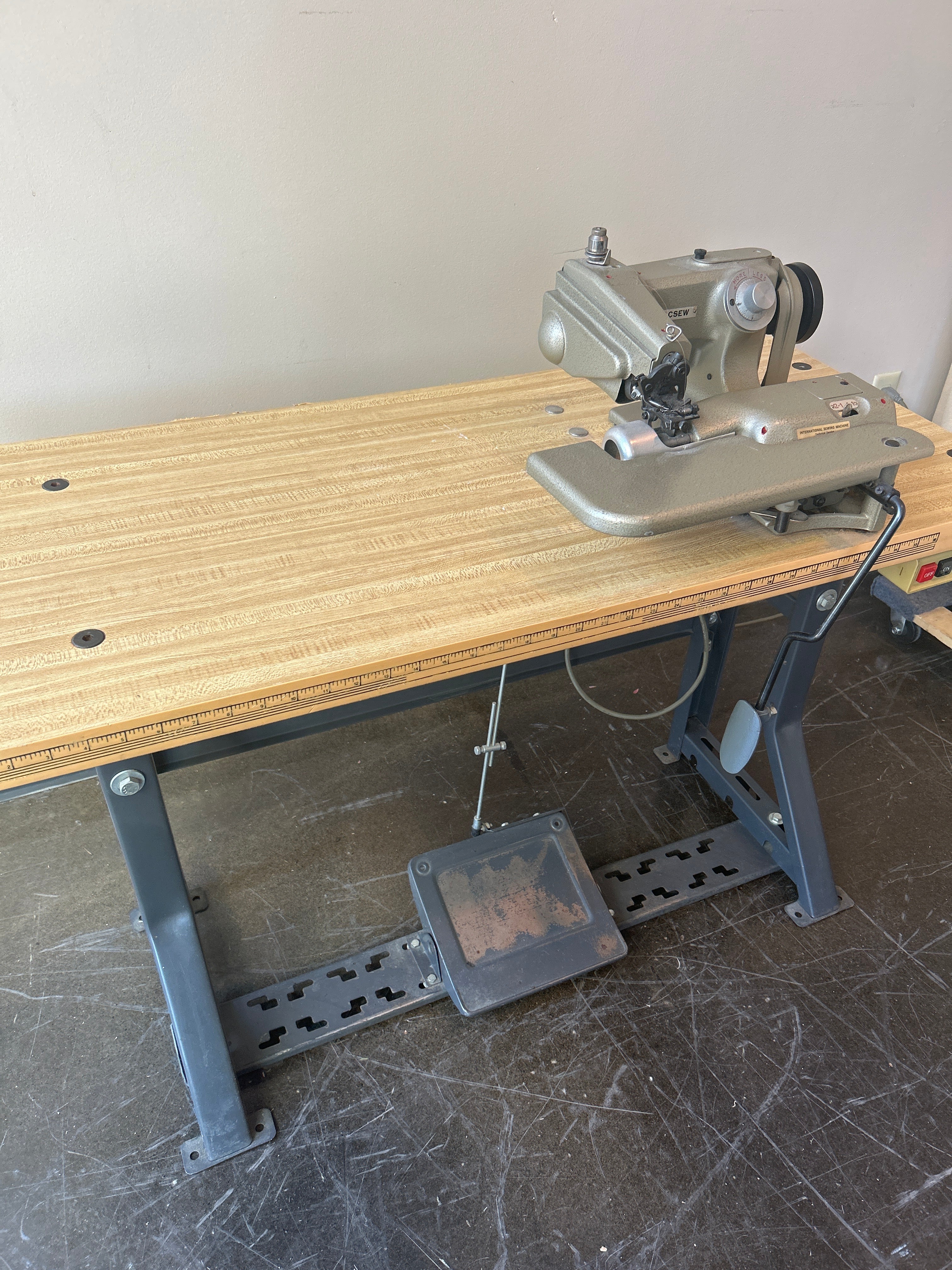 Tacsew Industrial  Automatic Table Sewing Machine, Made in Japan