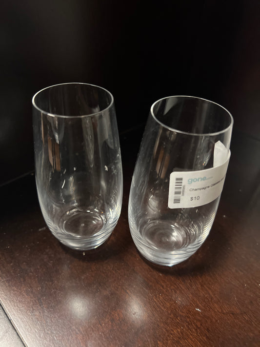 Champagne Glasses (set of two)