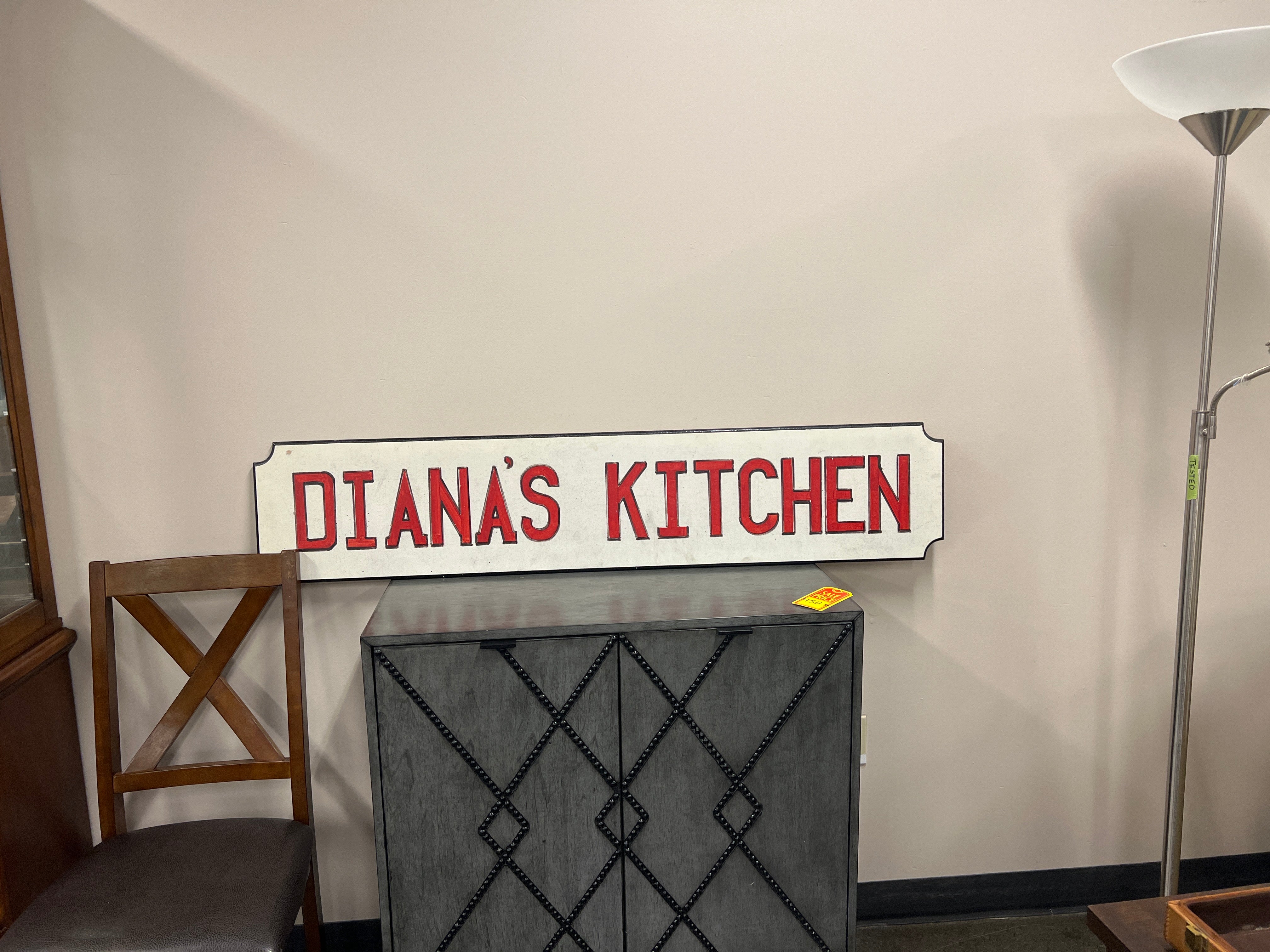 Custom Diana's Kitchen Sign