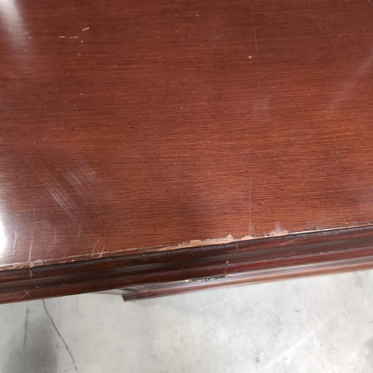 Hekman-Cherry Finish Two-Drawer Wood Filing Cabinet