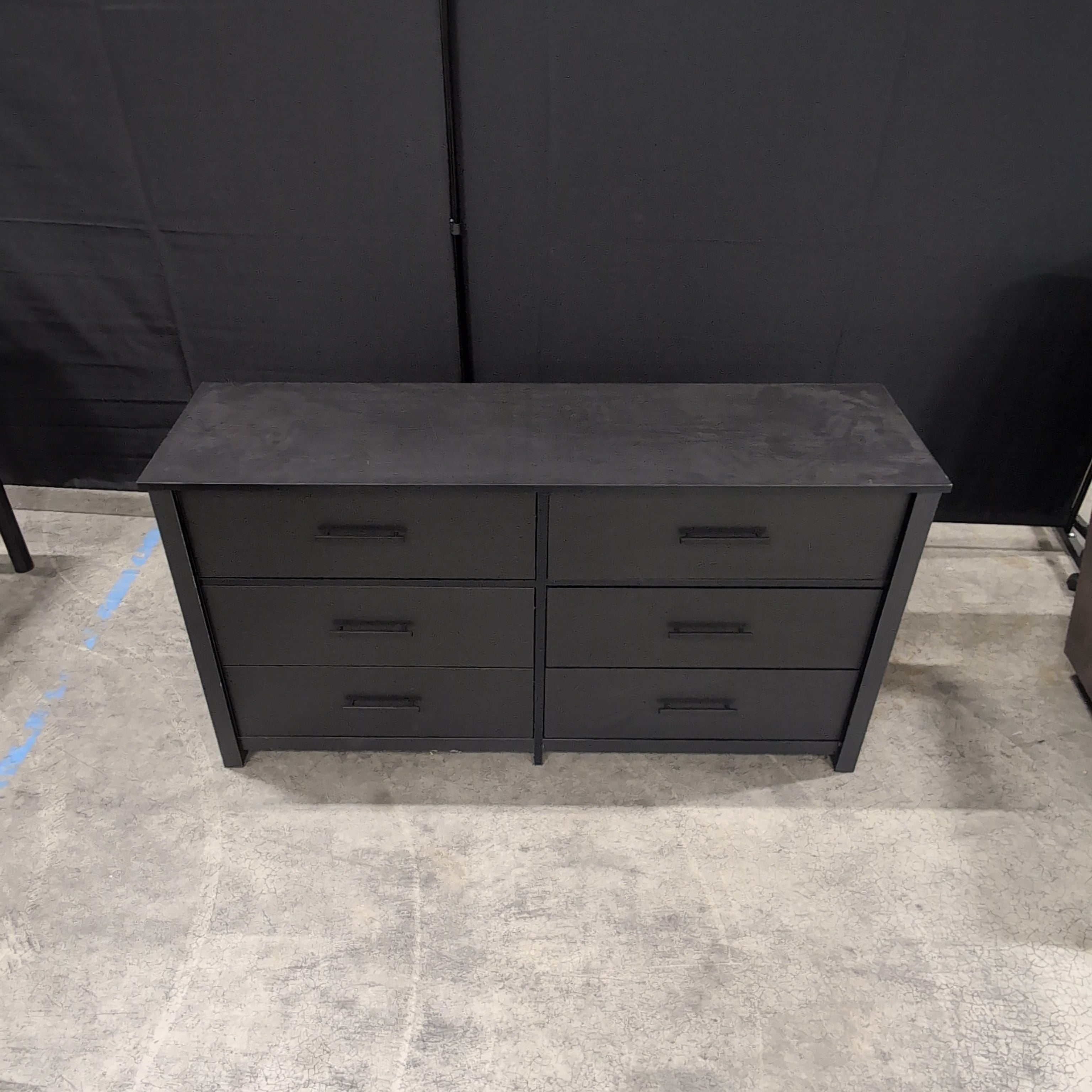 Ameriwood HOME Dark Grey Six-Drawer Dresser