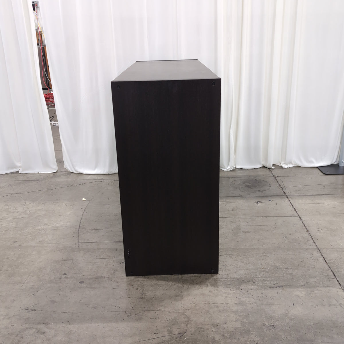 Dark Brown Six-Compartment Cube Bookcase
