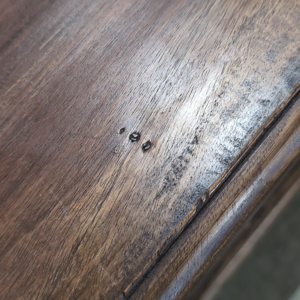 Dark Wood Apothecary Style Cabinet