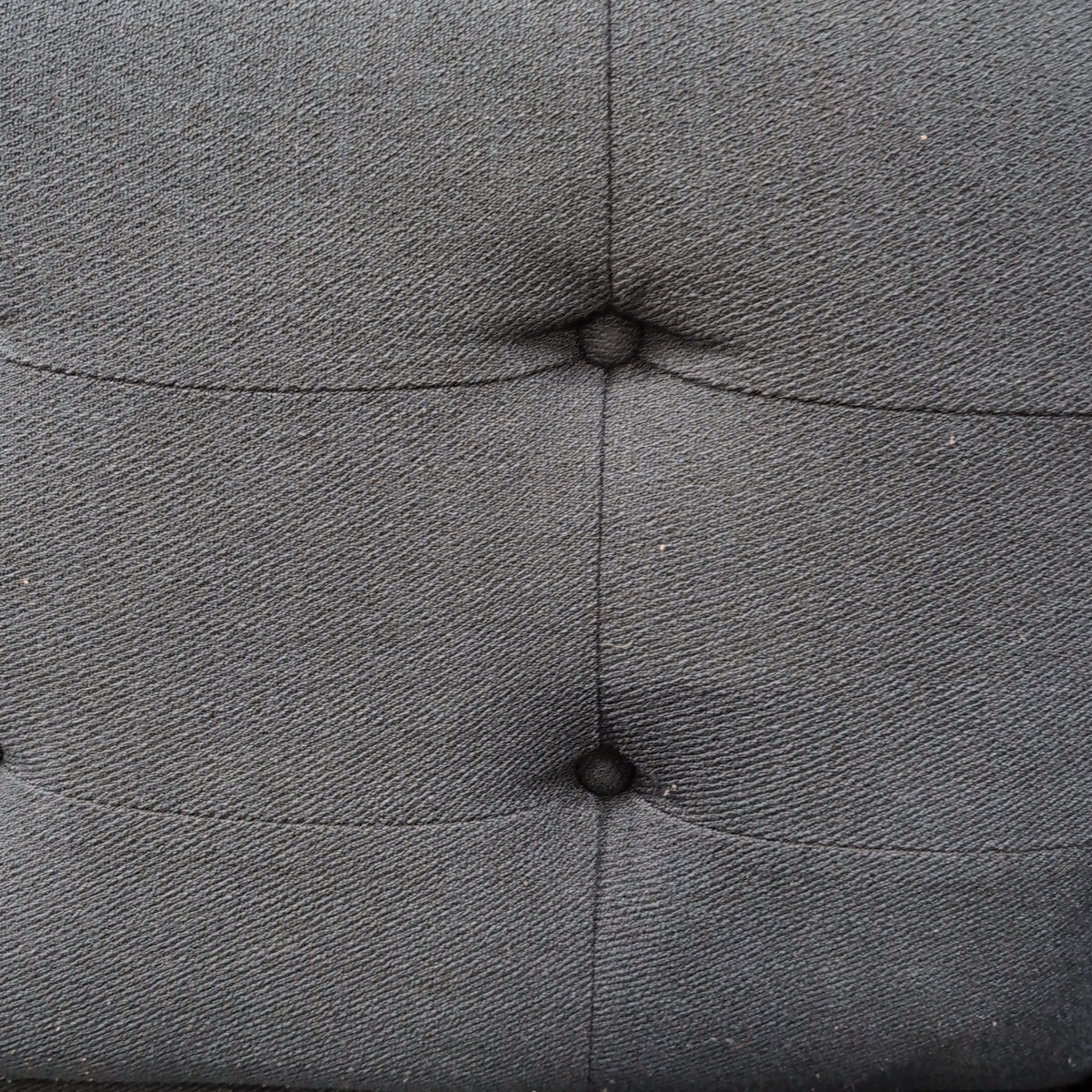 Modern Dark Blue Tufted Sectional Couch in Fabric