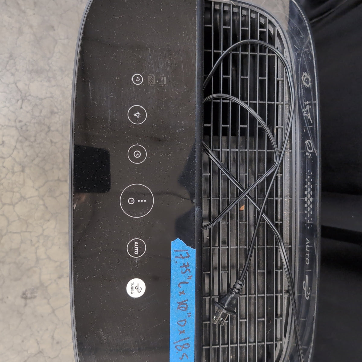 Honeywell Dark Gray Air Purifier with Auto Setting